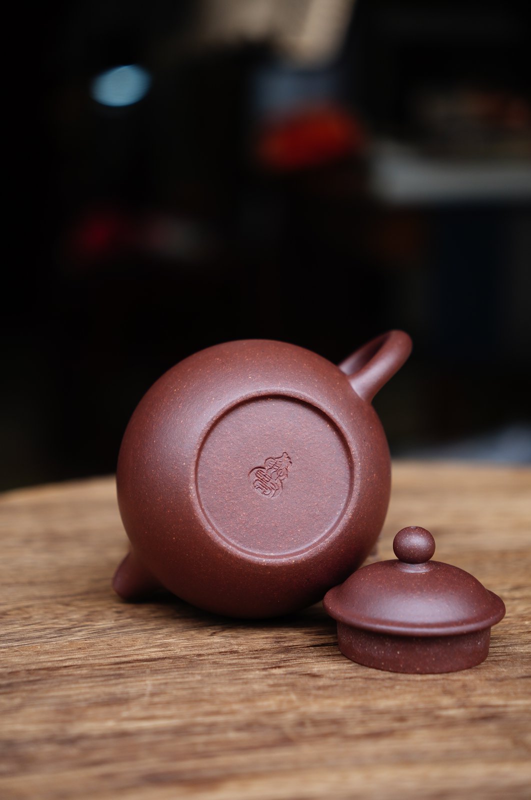 Zini Teapot 200ml, Duzi Clay Pot, Yixing Zisha, Gongfu Tea Set, Handmade Purple Clay Pot, Stoneware, 200ml