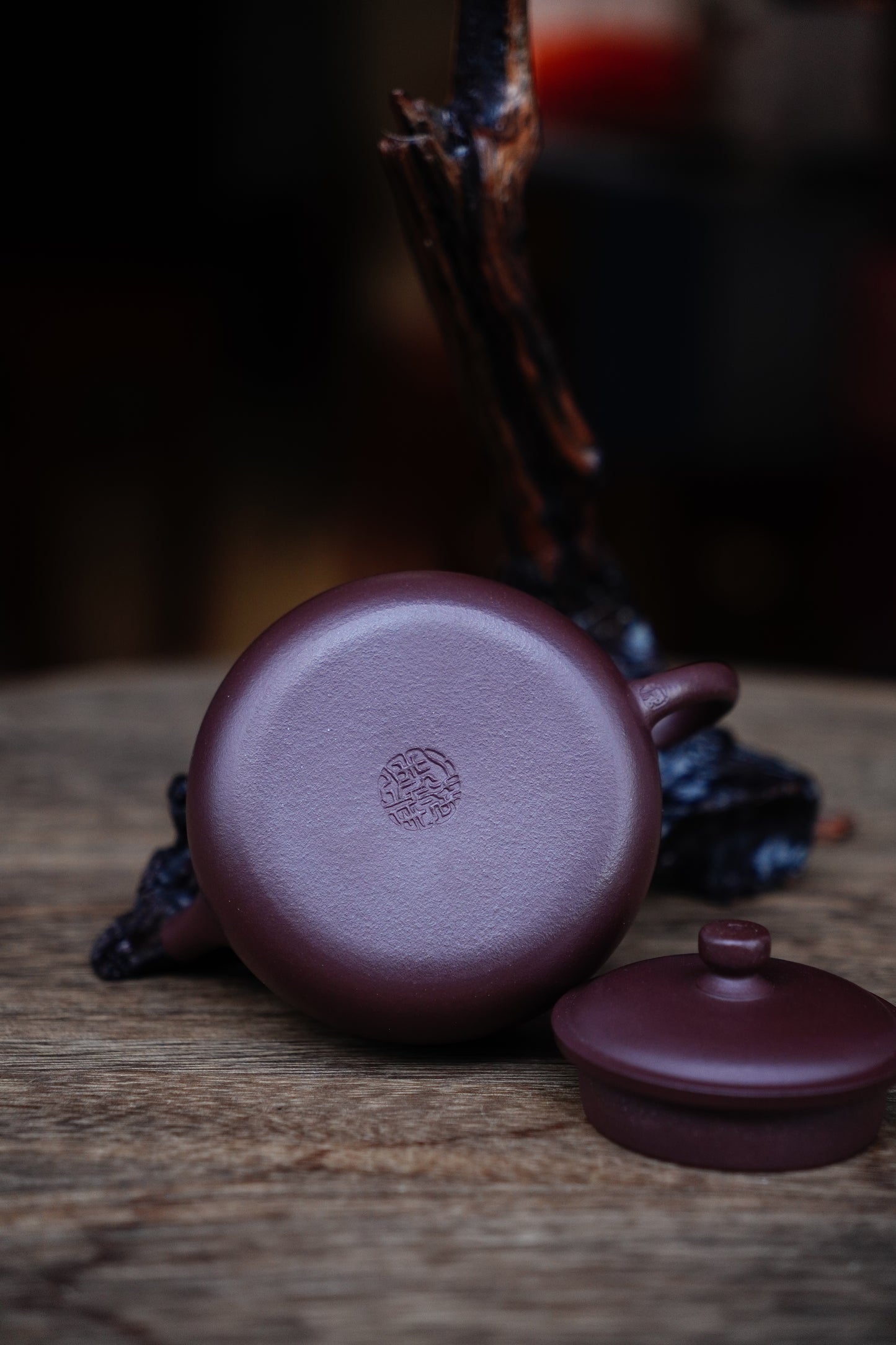 Full-Handmade Jinhui teapot, purple clay, 210ml Collectible Zen Traditional Chinese Tea Art