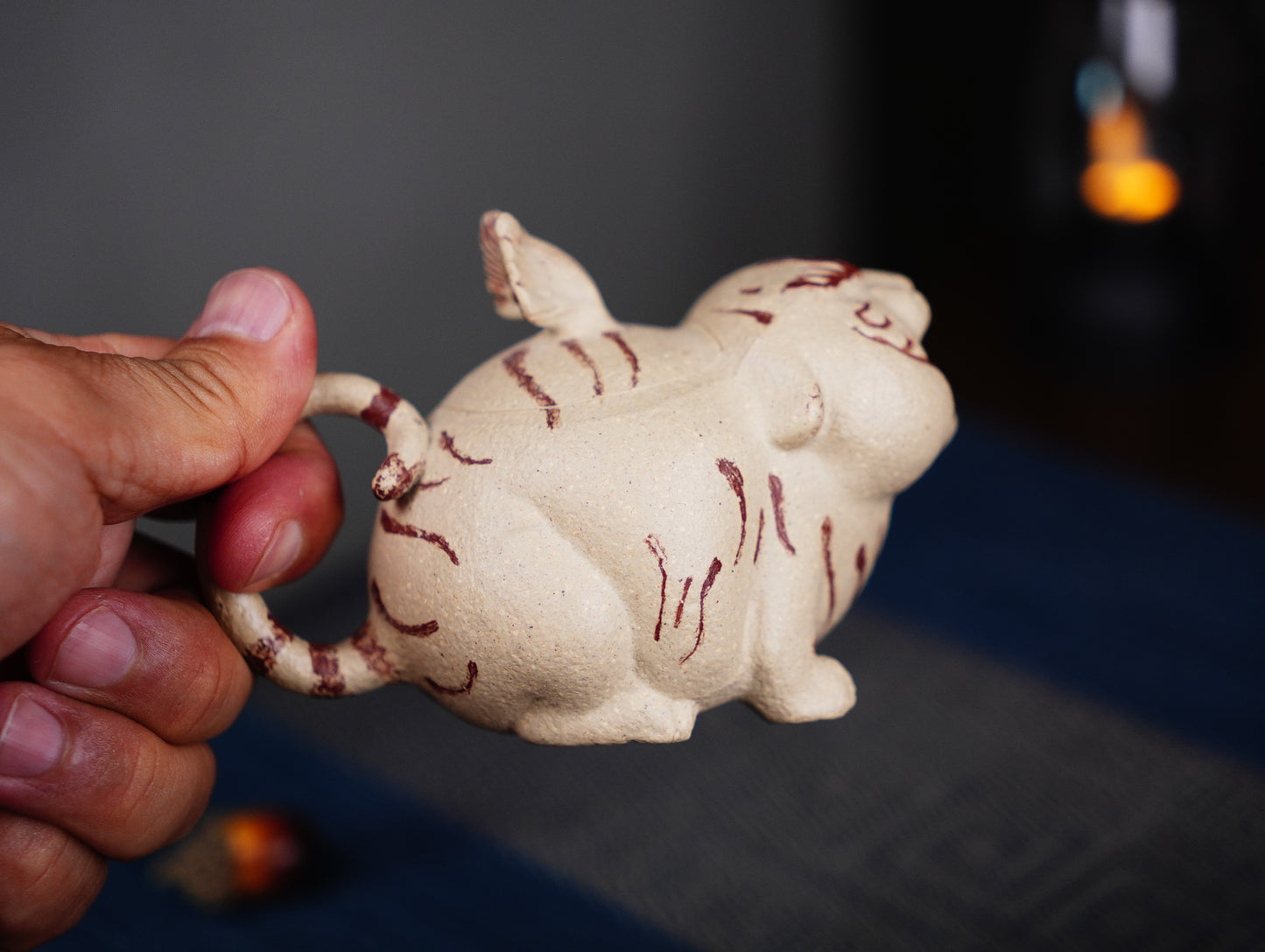 Tiger Teapots Zisha Yixing Clay 130 ML
