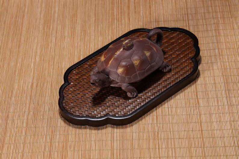Handmade "Turtle Teapot" 120ml Yixing clay