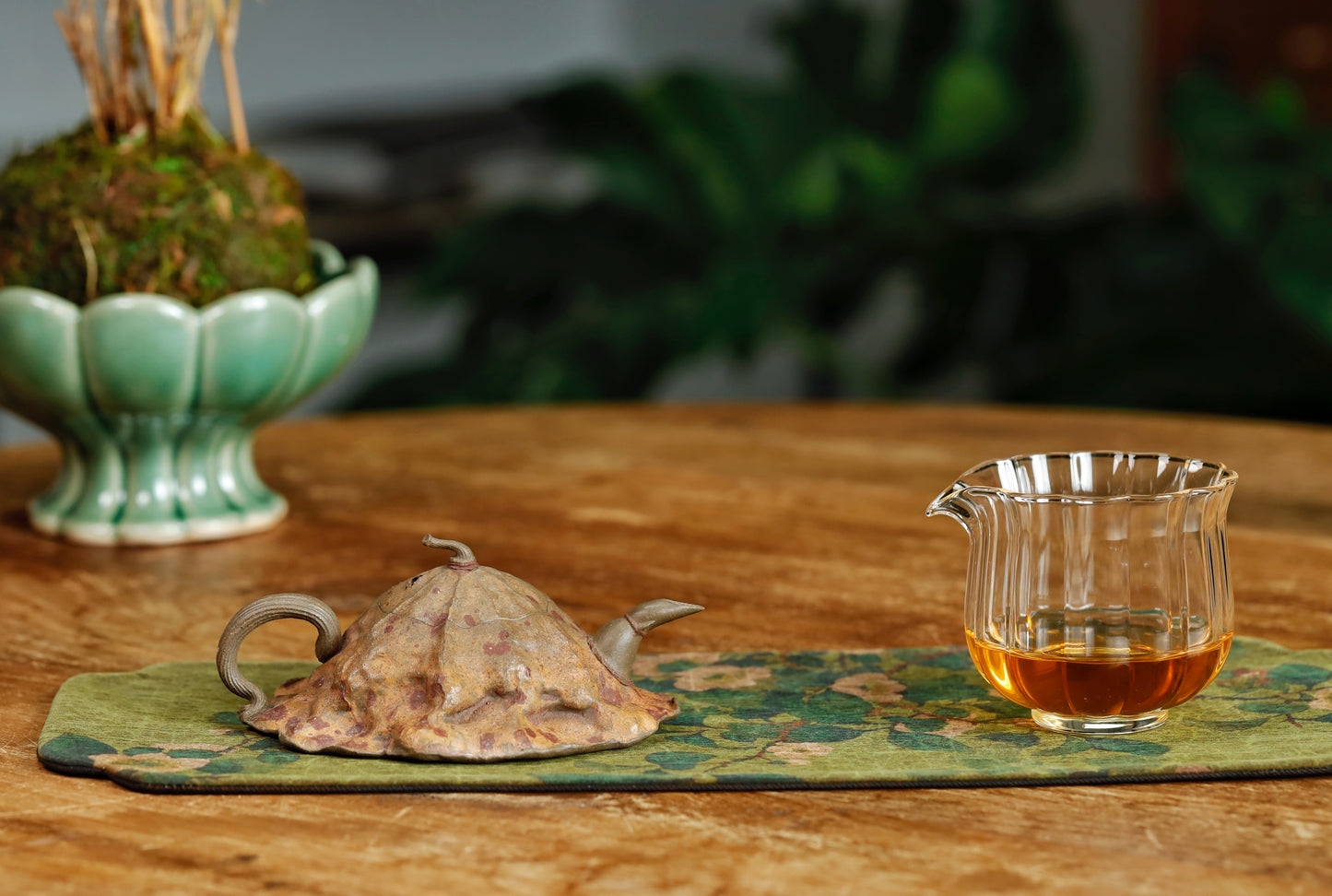 Lotus Seedpod Teapot 130ml - Handmade Yixing Zisha Clay Qingduanni Mud - Purple Clay Teapot, Gongfu Tea Art, Chinese Handcrafted Teaware