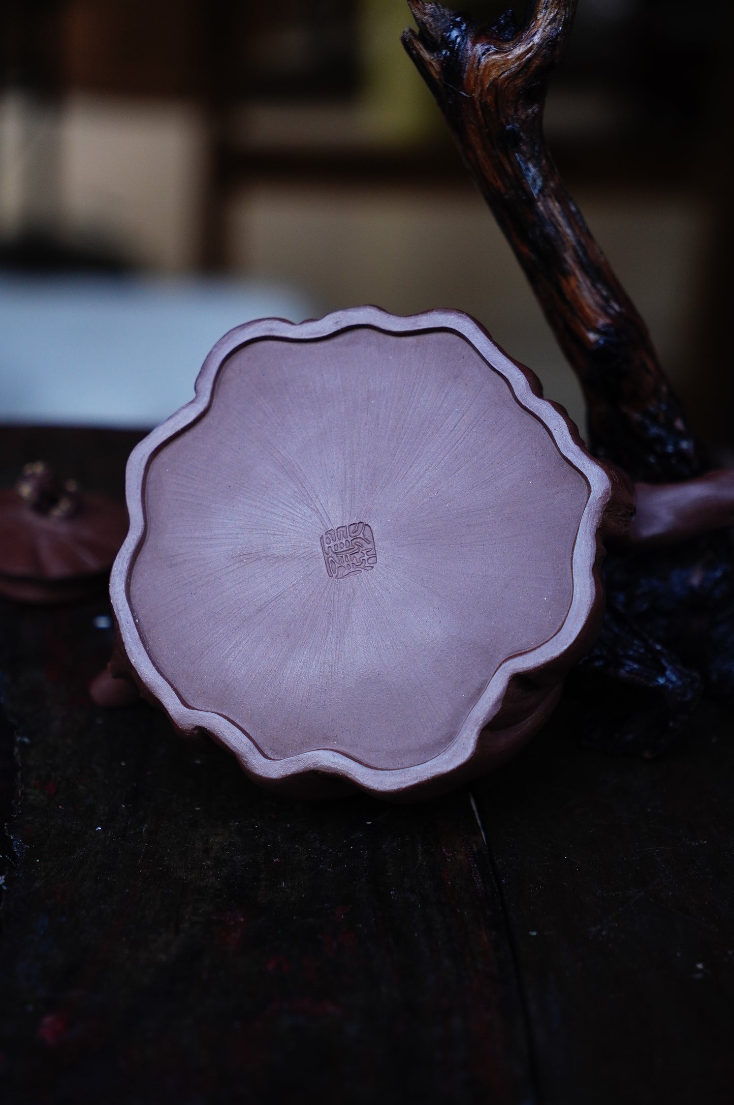 Natural Tree Stump Teapot Full handmade Unique Gift |Nature-Inspired Zisha Art | Unique Tree Trunk Design | Collectible Gongfu Teaware