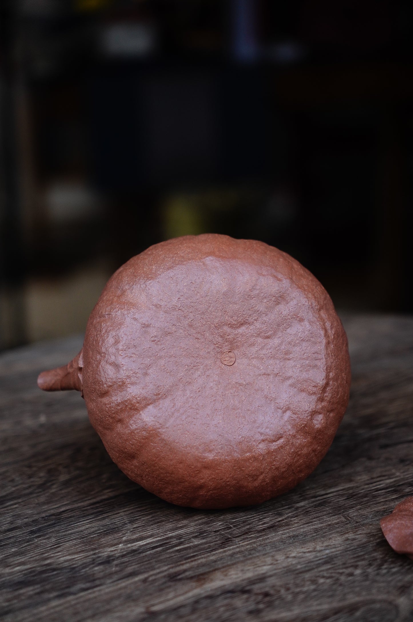 Handmade Yixing Zisha Pumpkin Teapot, Huang Jiangpo Clay, 500ml Chinese Tea Set