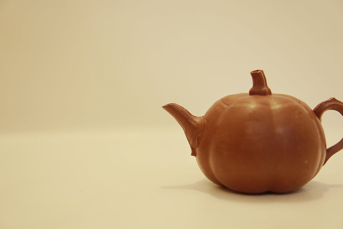 Rare Red Jiangpo Clay Pumpkin Teapot, 160ml | Dongling Style Yixing Zisha, Handcrafted Purple Clay Teapot for Gongfu Tea