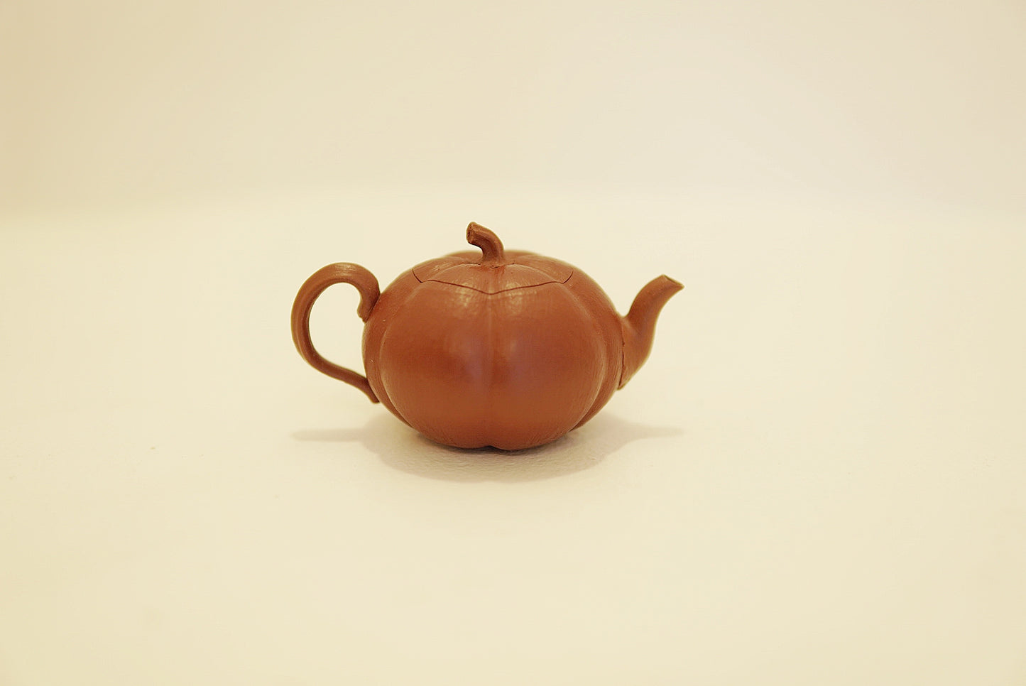 Yixing Zisha Mini Pumpkin Teapot | Nan Gua | Traditional Chinese Kung Fu Tea Pot | Hong Jiangpo Red Clay | 60 cc / 2.0 oz Tiny Teapot