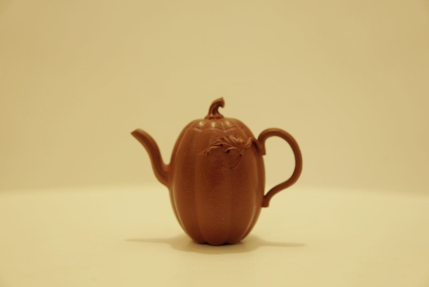 Rare Red Jiangpo Clay Teapot, Unique Elongated Pumpkin Shape 190ml | Handmade Yixing Zisha, Oval “Football” Inspired Artisan Teapot for Gongfu Tea