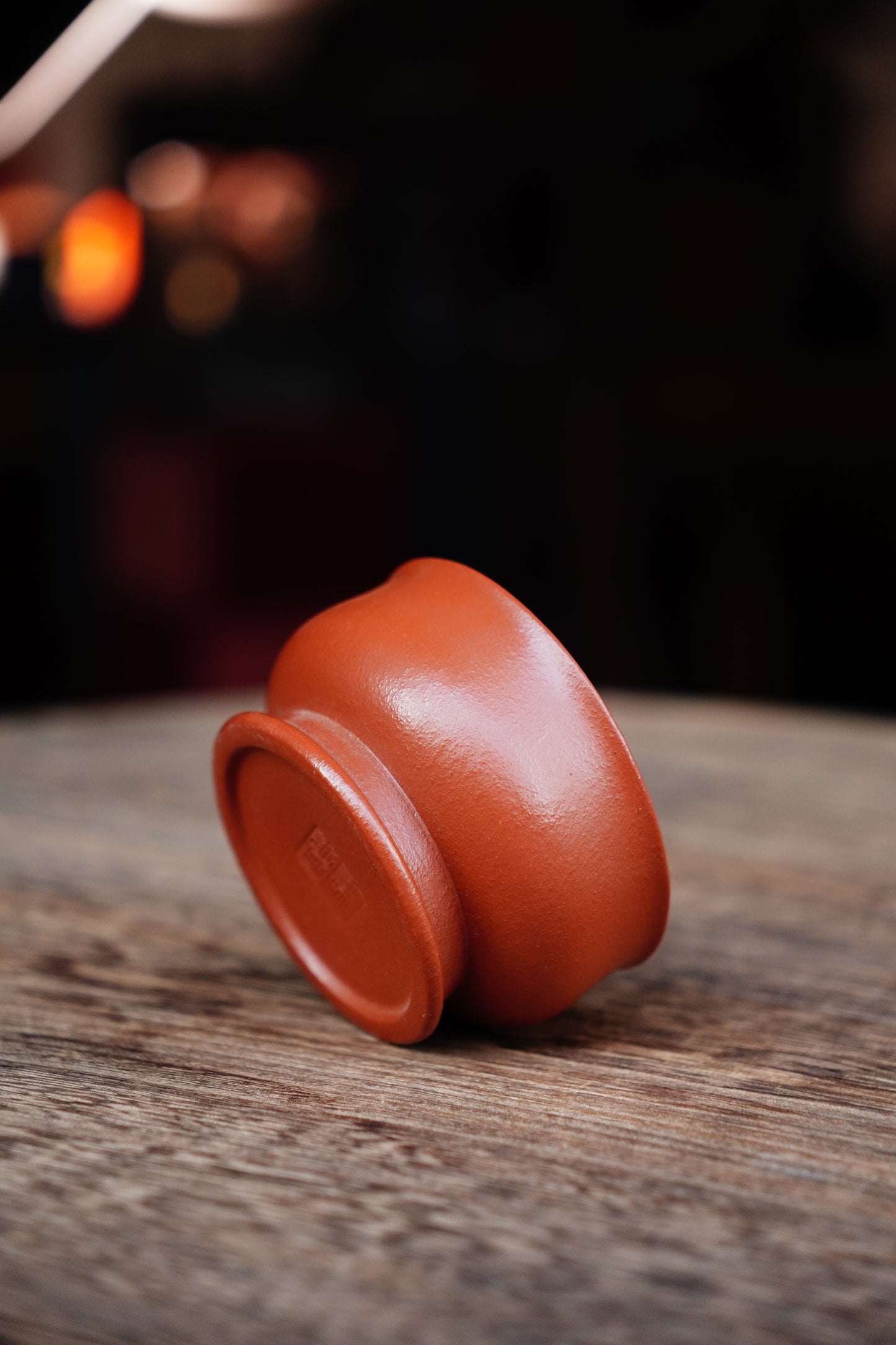 Antique-Style Zisha Teacup - Unglazed, Natural Clay Patina, Improves Tea Flavor 50ml
