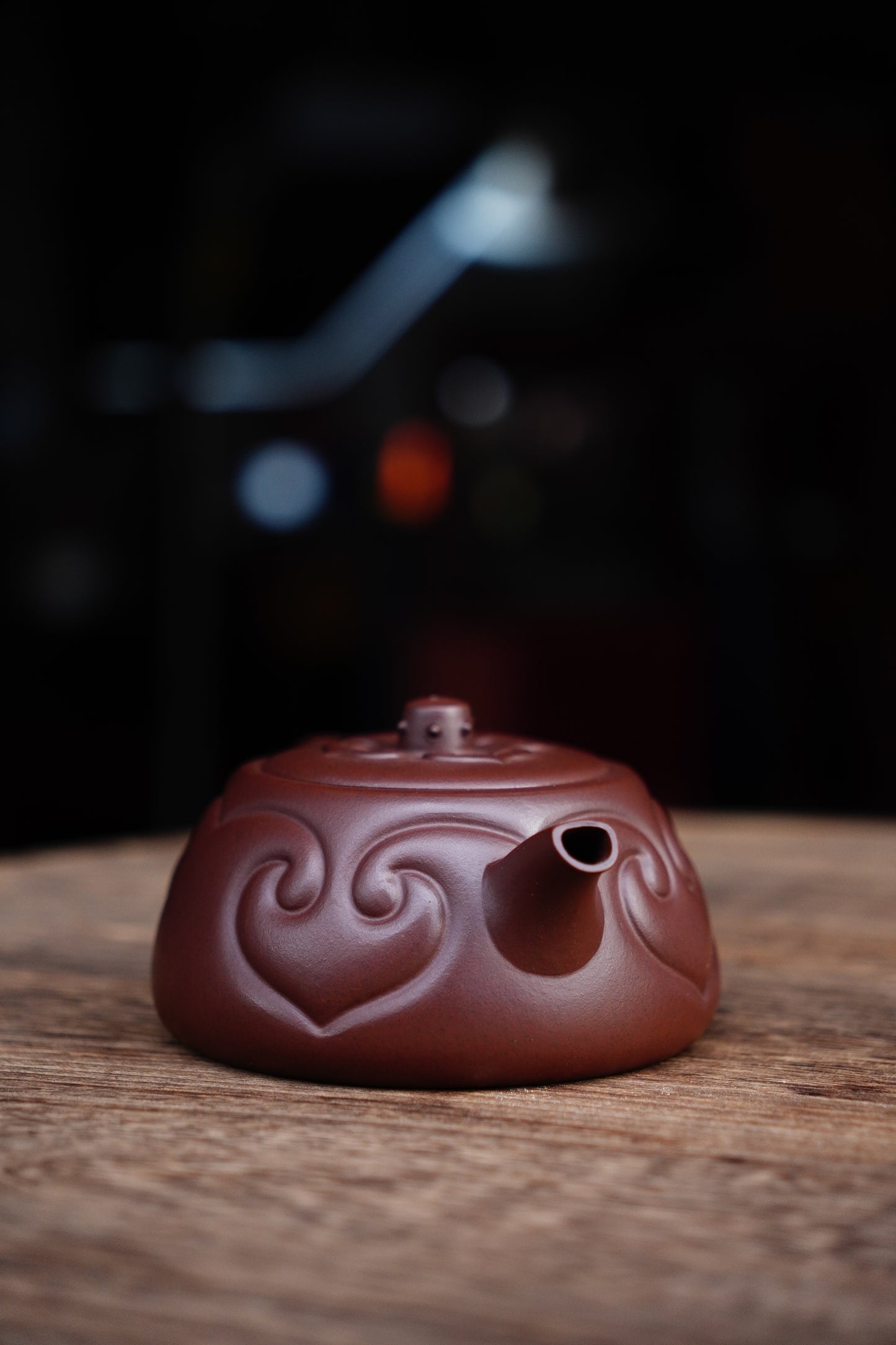 Handmade Yixing Zisha Teapot-Jinglan Well Curb Design with Ruyi Motif, Collectible Chinese Purple Clay Pot for Gongfu Tea 260ml