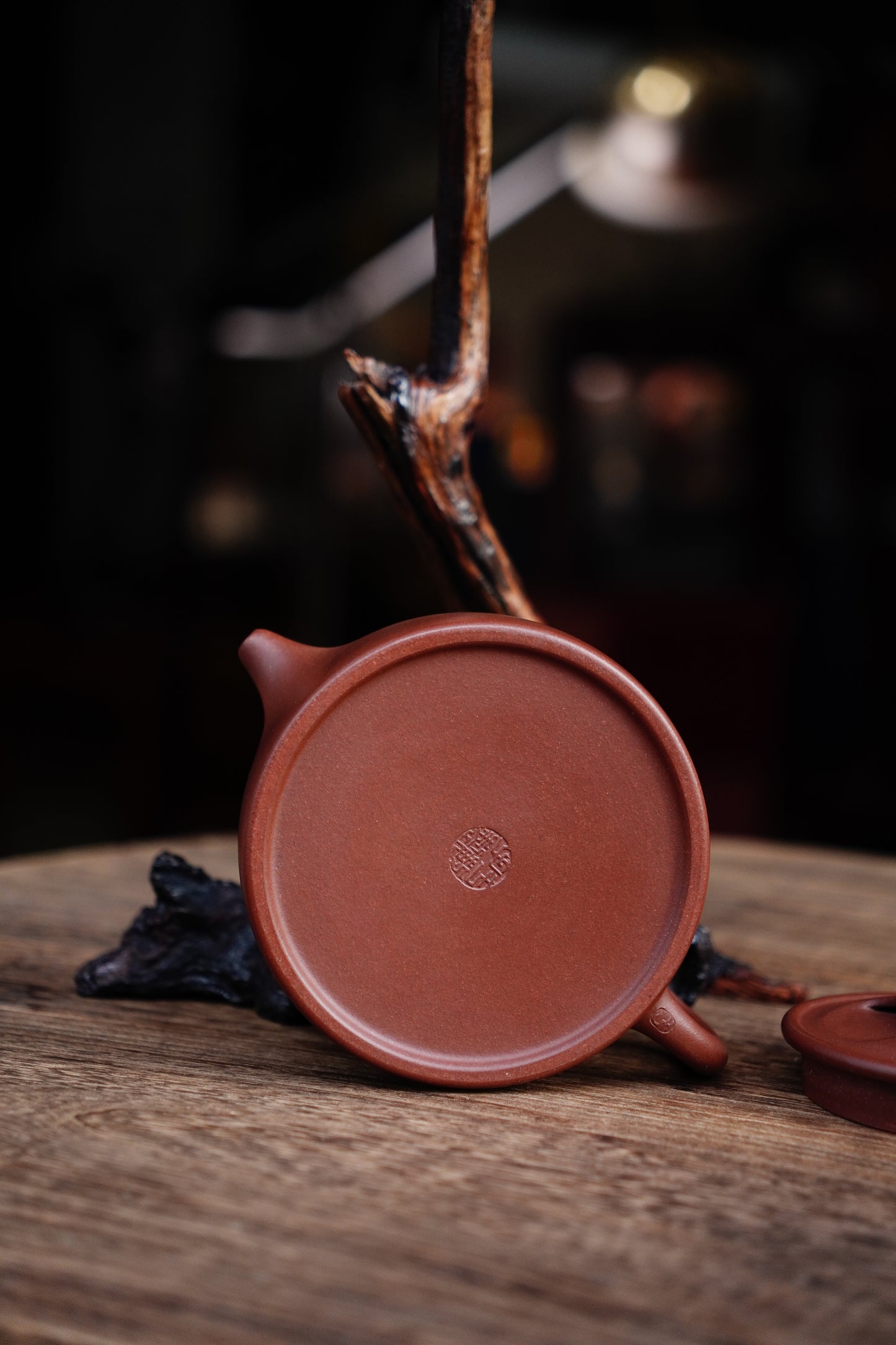 Full Handmade Niugailianzi Teapot Purple Clay 280ml