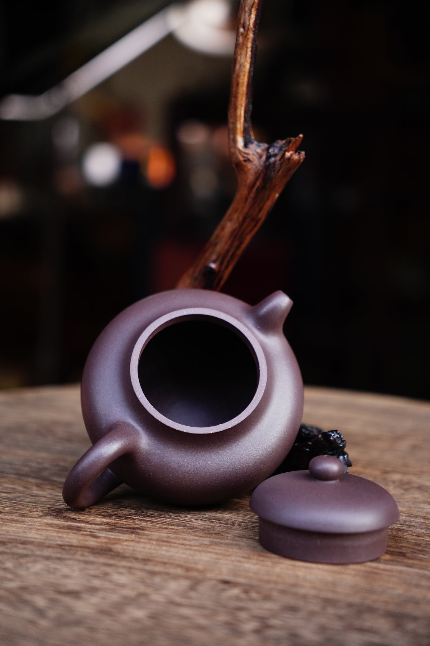 Handmade Shiyuan teapot Purple clay 280ml