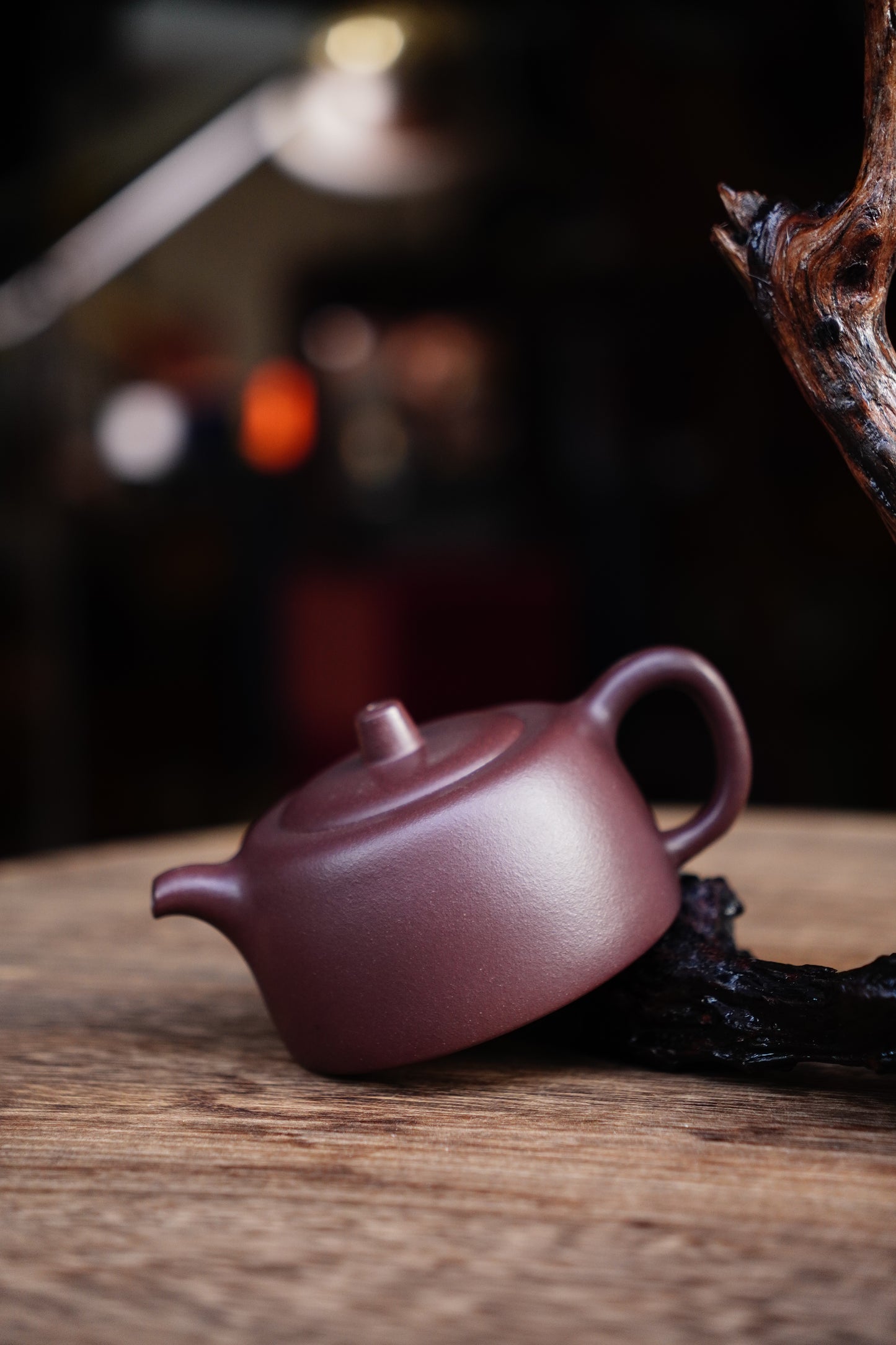 Handmade Jinglan purple clay teapot 150ml