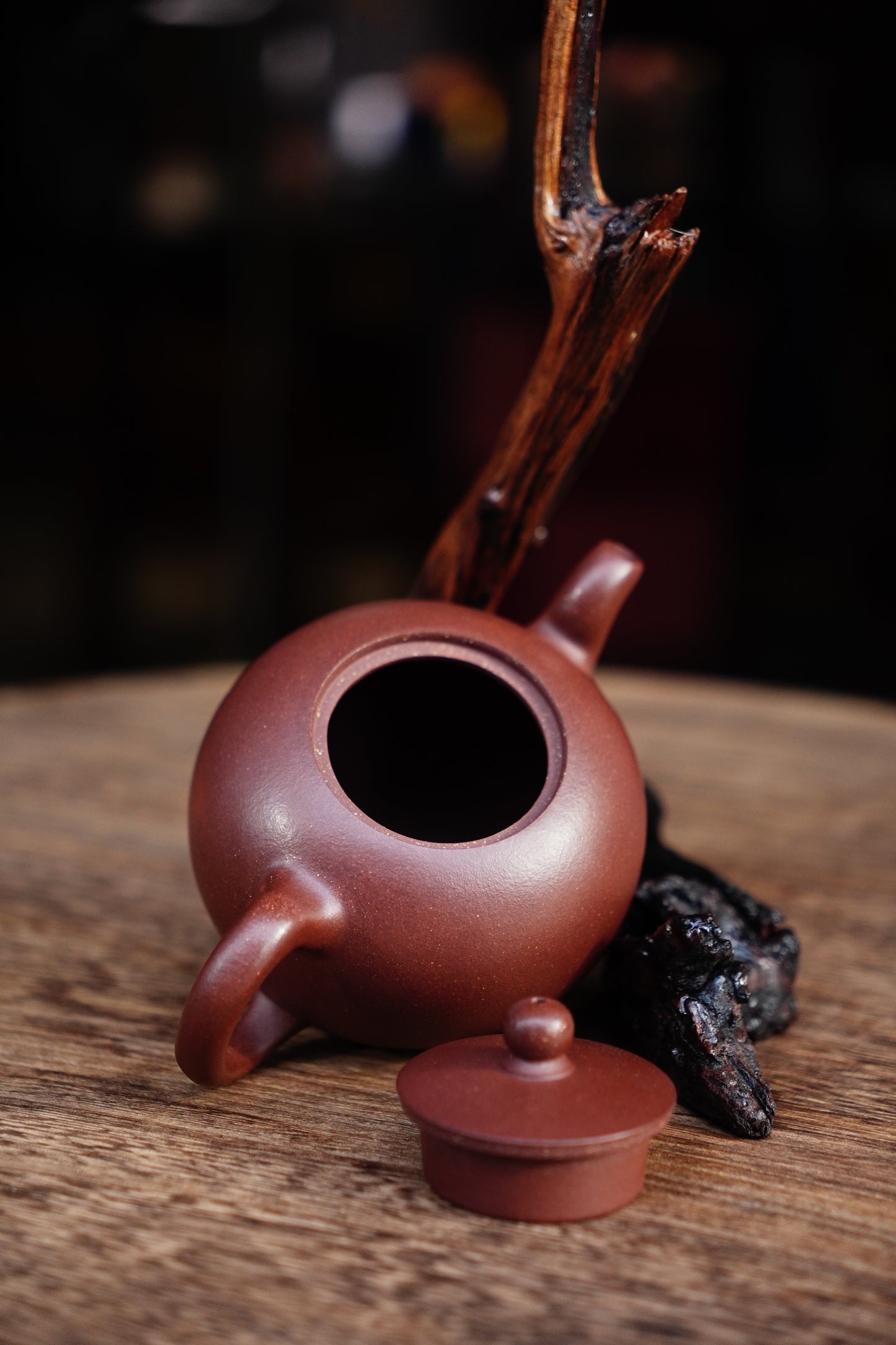 Handmade yilizhu teapot Purple Clay 270ml