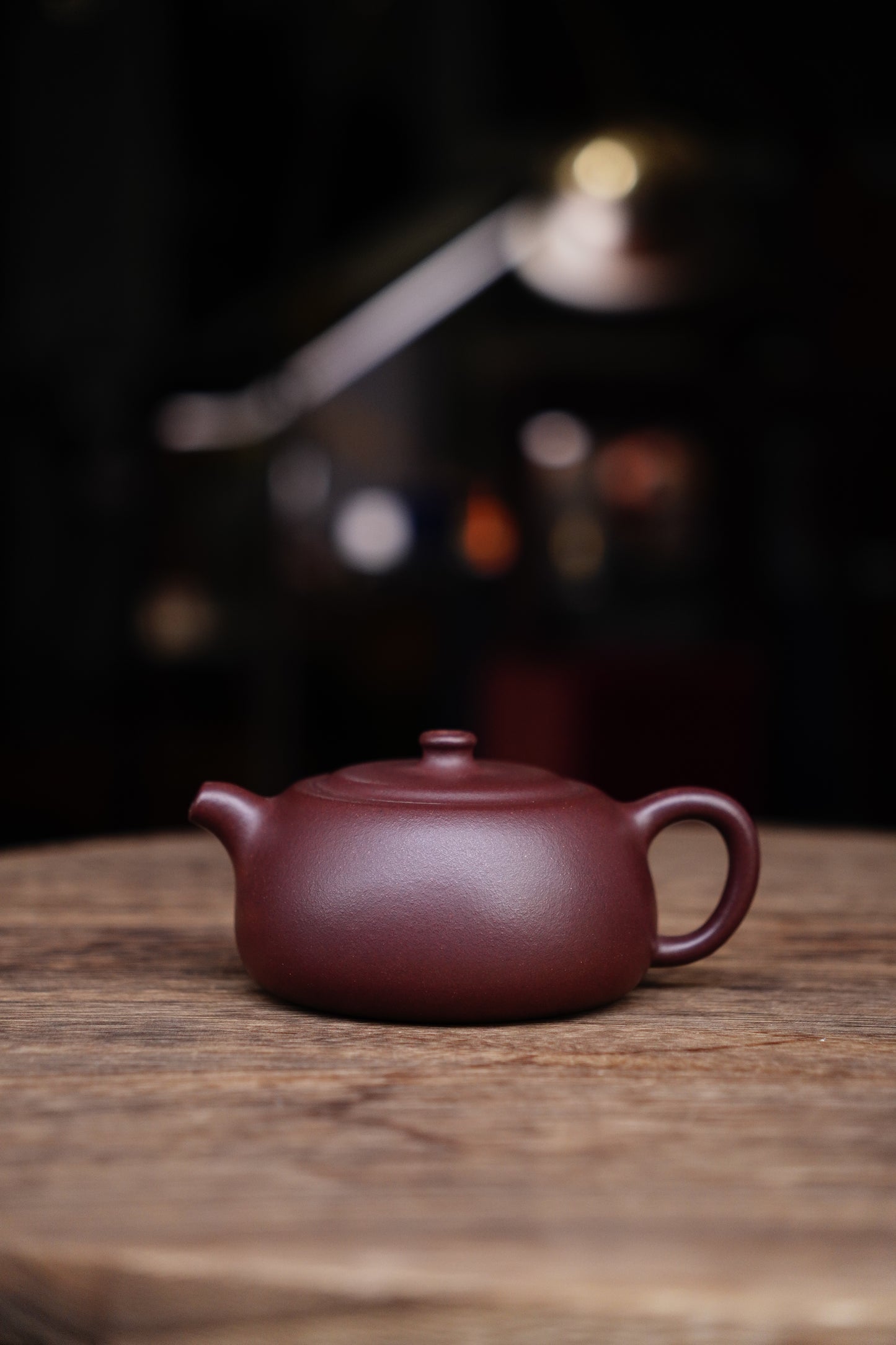 Full-Handmade Tangshi Jinglan teapot, purple clay, 200ml Collectible Zen Traditional Chinese Tea Art