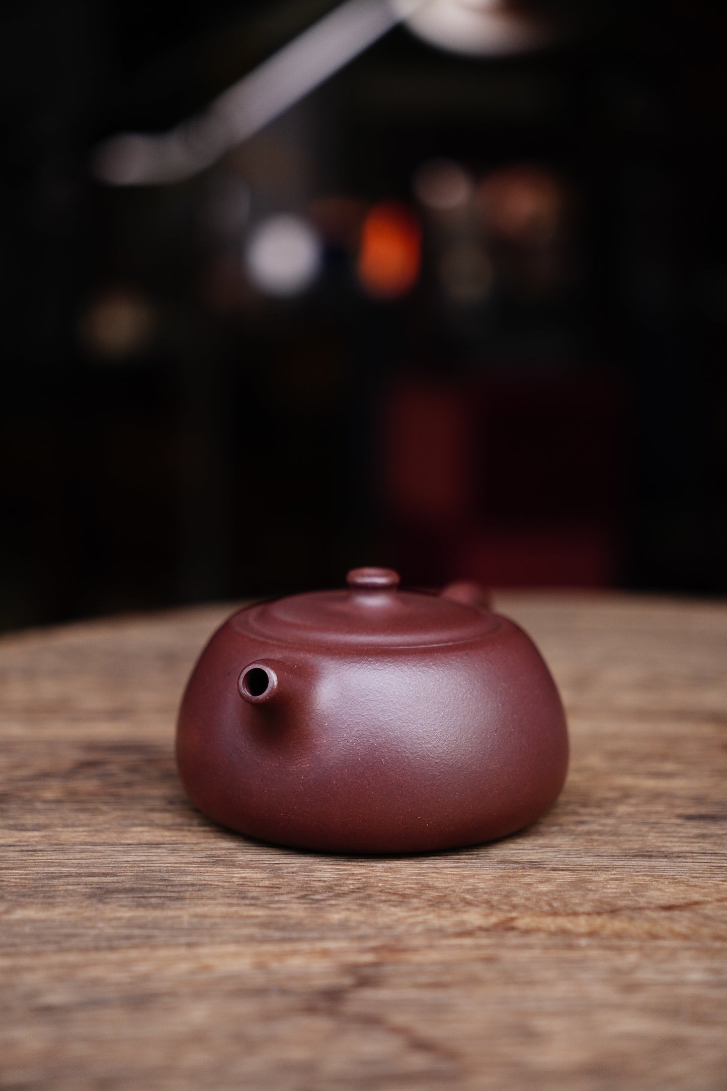 Full-Handmade Tangshi Jinglan teapot, purple clay, 200ml Collectible Zen Traditional Chinese Tea Art