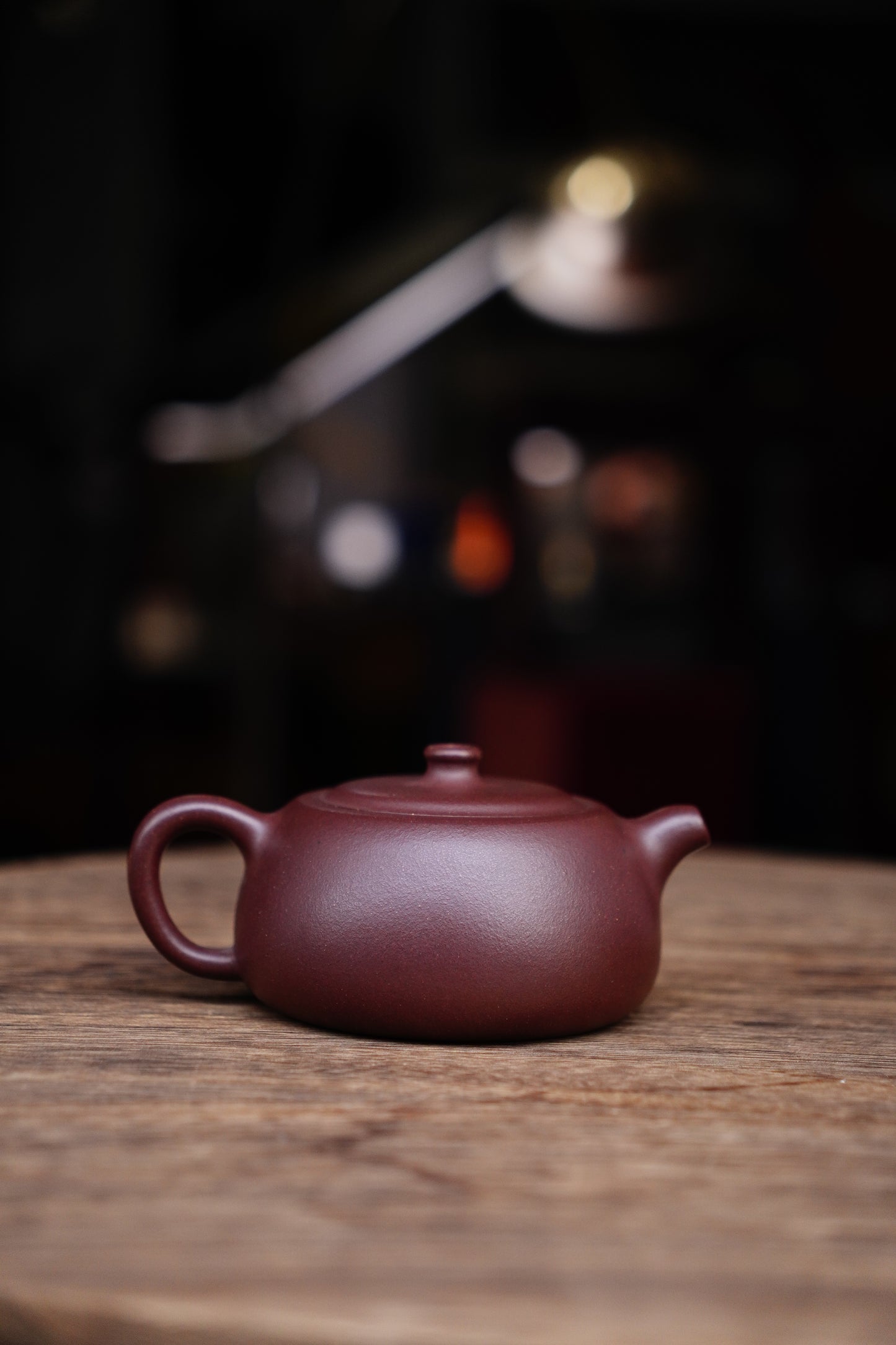 Full-Handmade Tangshi Jinglan teapot, purple clay, 200ml Collectible Zen Traditional Chinese Tea Art