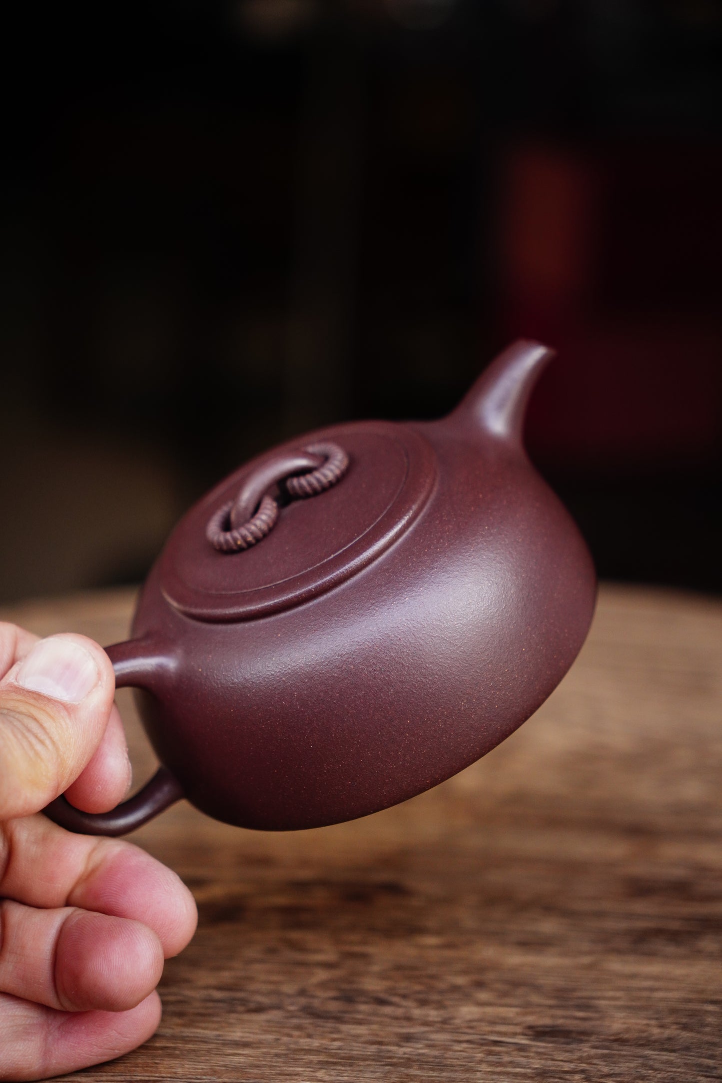 Handmade Banyue teapot Yixing clay 180ml
