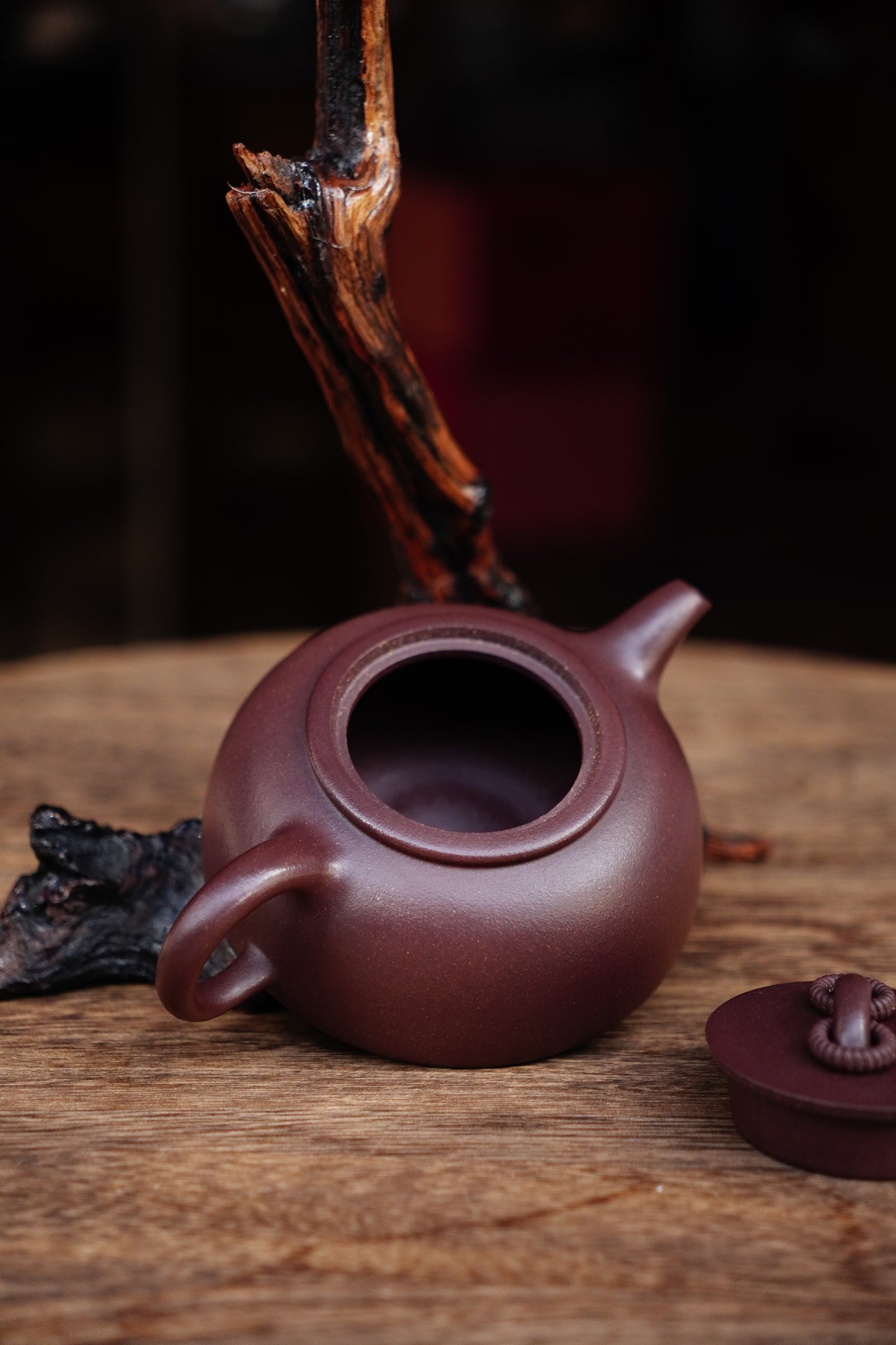 Handmade Banyue teapot Yixing clay 180ml
