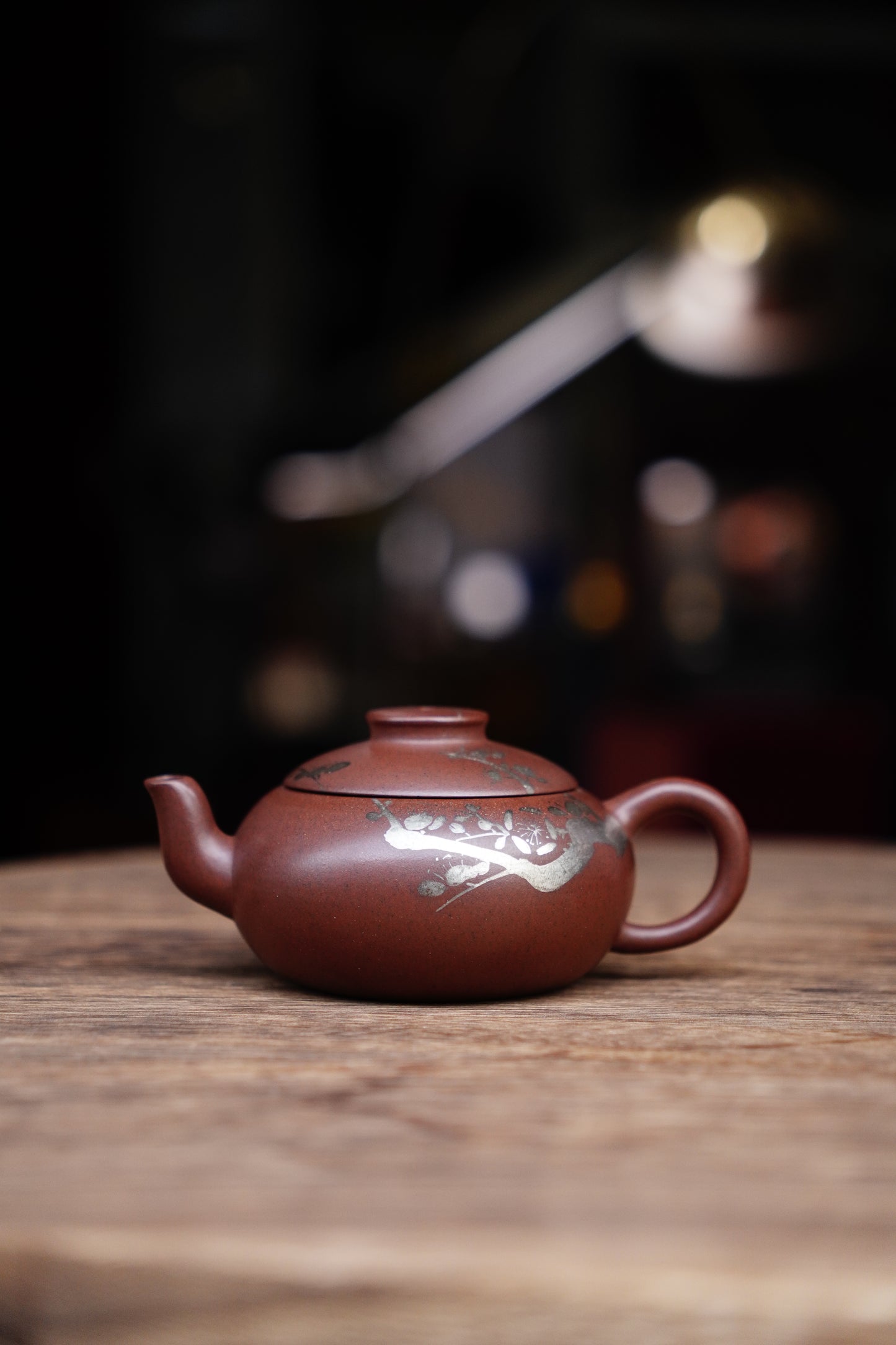 Handmade Julunzhu Teapot purple clay, 150ml