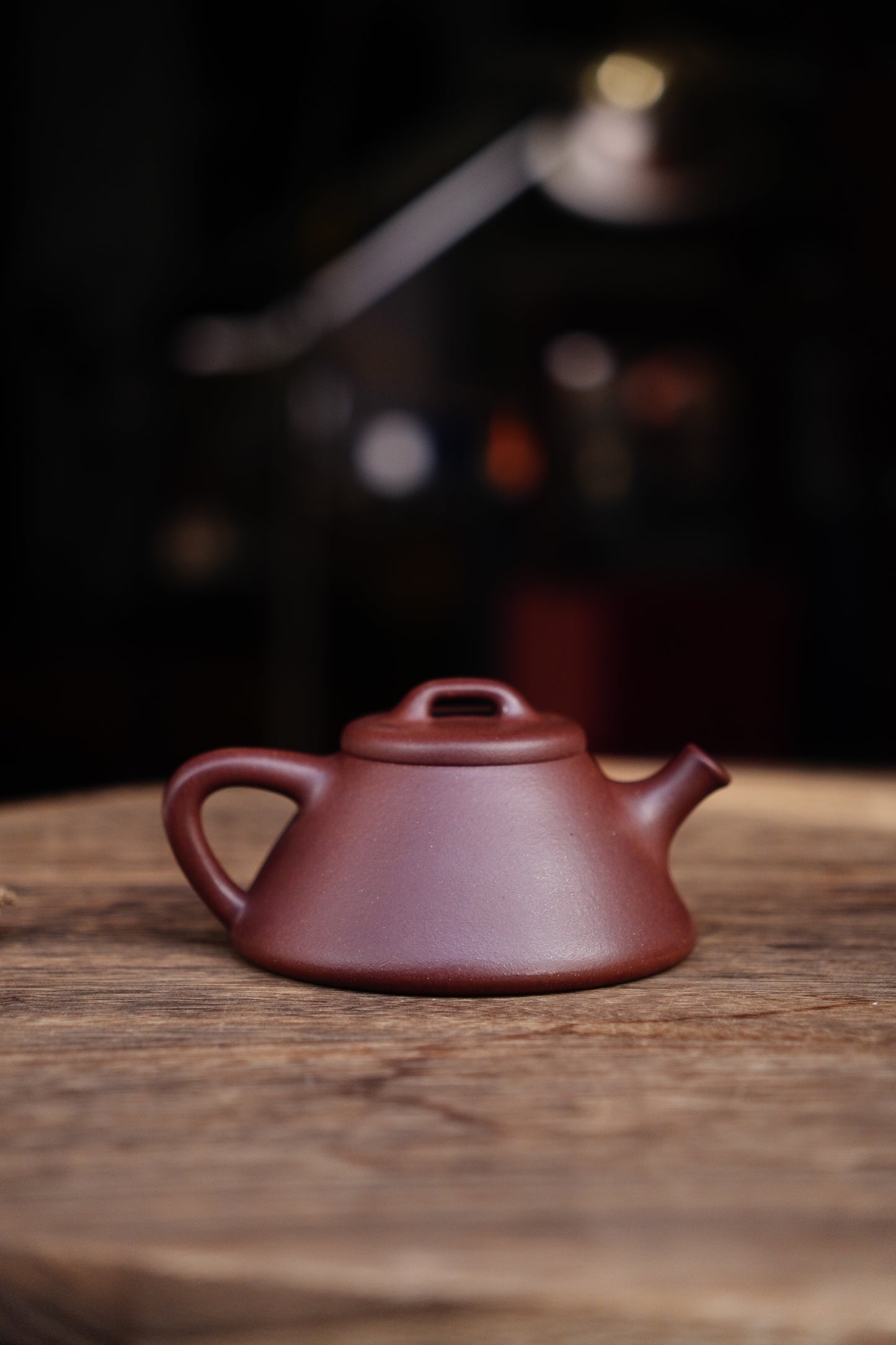 Handmade wenpiao teapot, Purple clay 170ml
