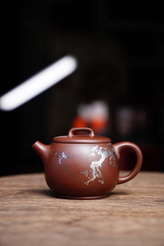 Handmade Wandang teapot,  Yixing Zisha clay