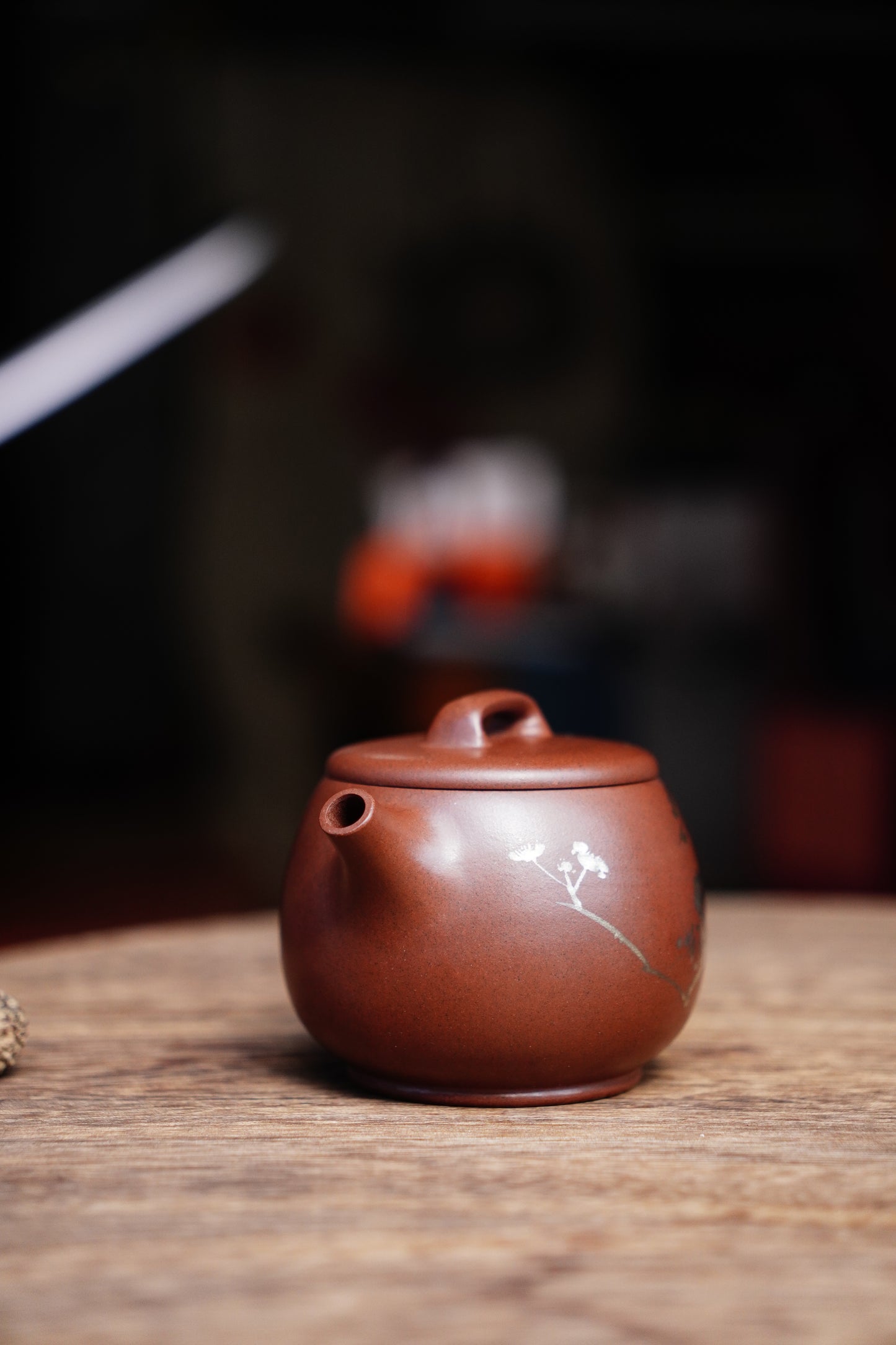 Handmade Wandang teapot,  Yixing Zisha clay