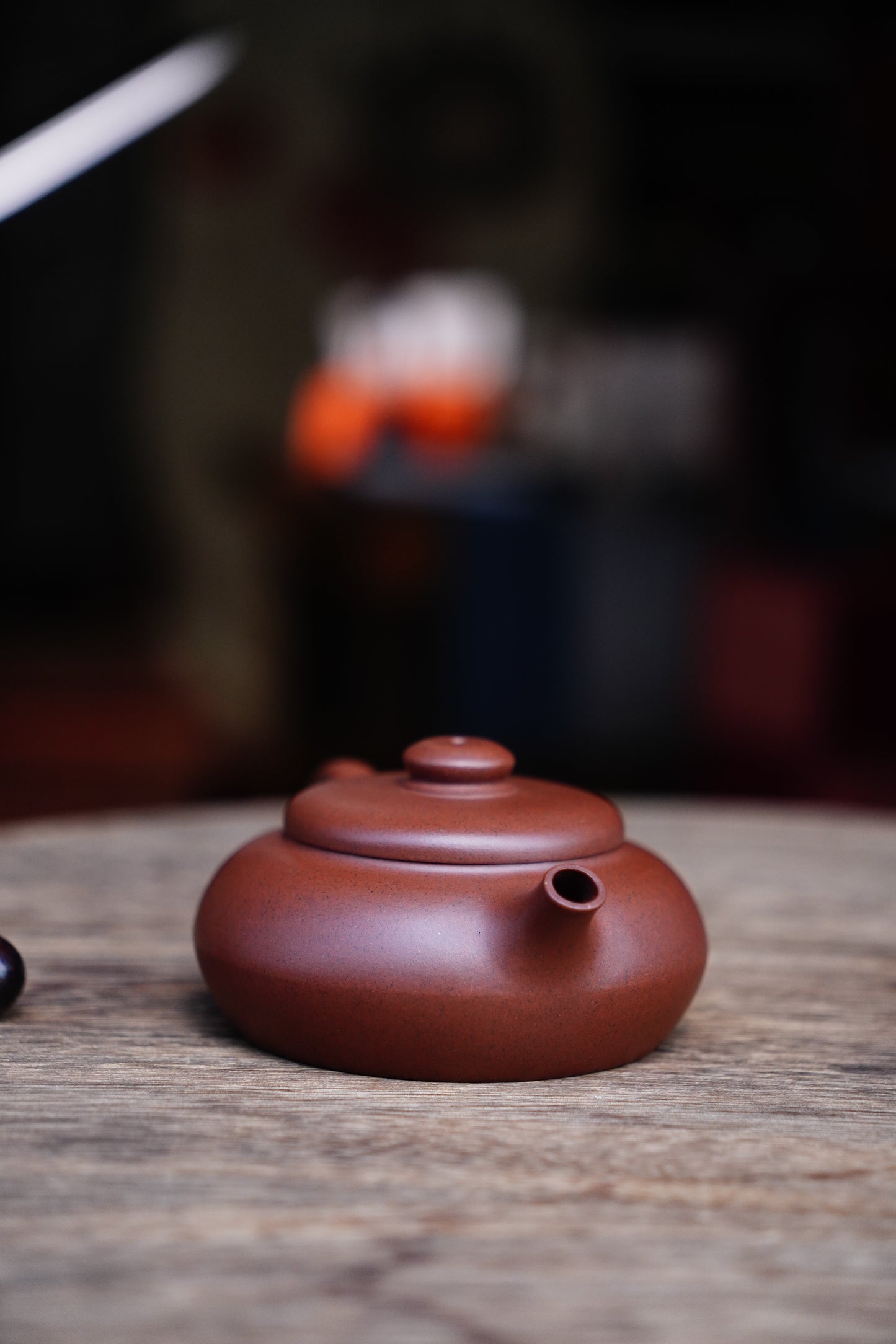 Handmade Hehuan teapot Zisha Yixing clay purple clay 160ml ceramic pottery, gonfu tea, Zen