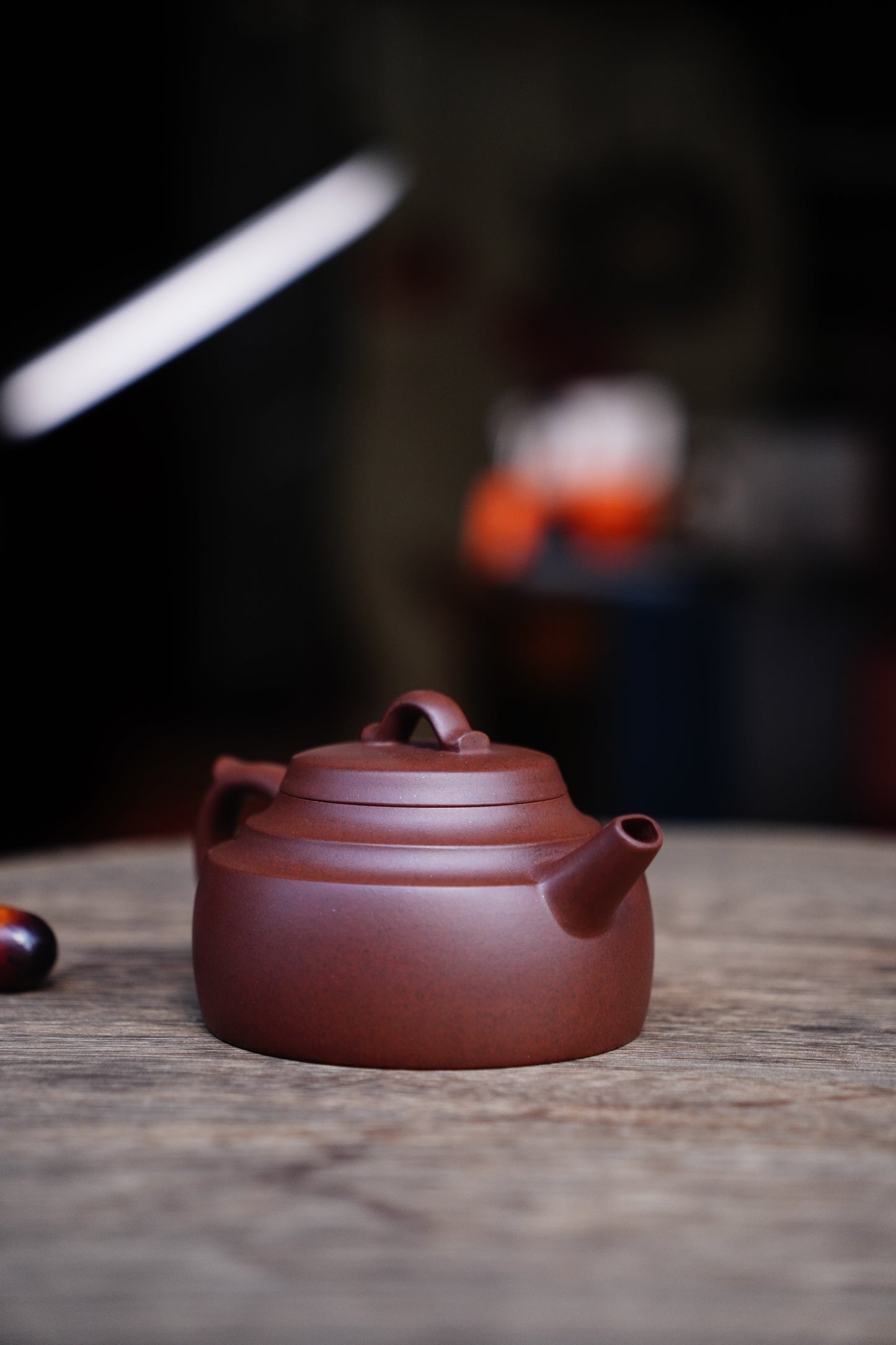 Handmade Xinqiao purple clay teapot 170ml Zen Gongfu tea