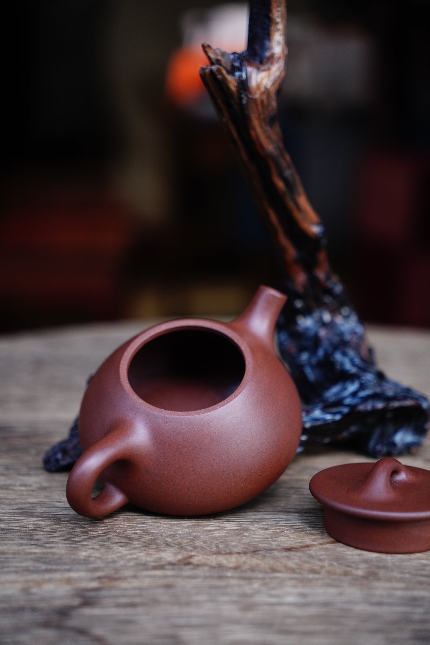 Hanpiao Yixing Zisha Teapot 150ml - Traditional Chinese Purple Clay Kung Fu Tea Pot - Handmade Gongfu Teaware for Oolong Puerh