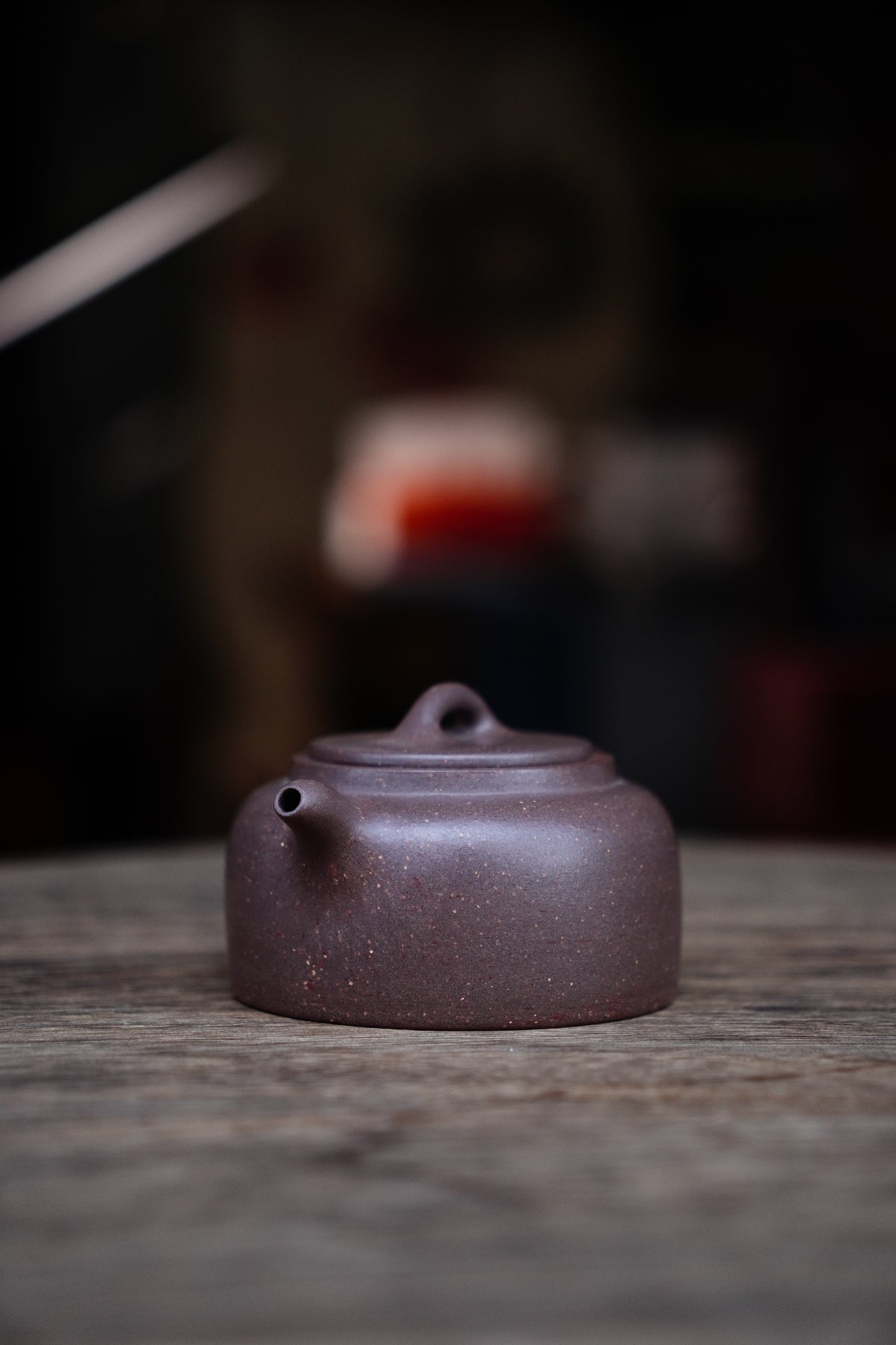 Full-Handmade Jinglan teapot, Old Duan clay, 170ml Collectible Zen Traditional Chinese Tea Art