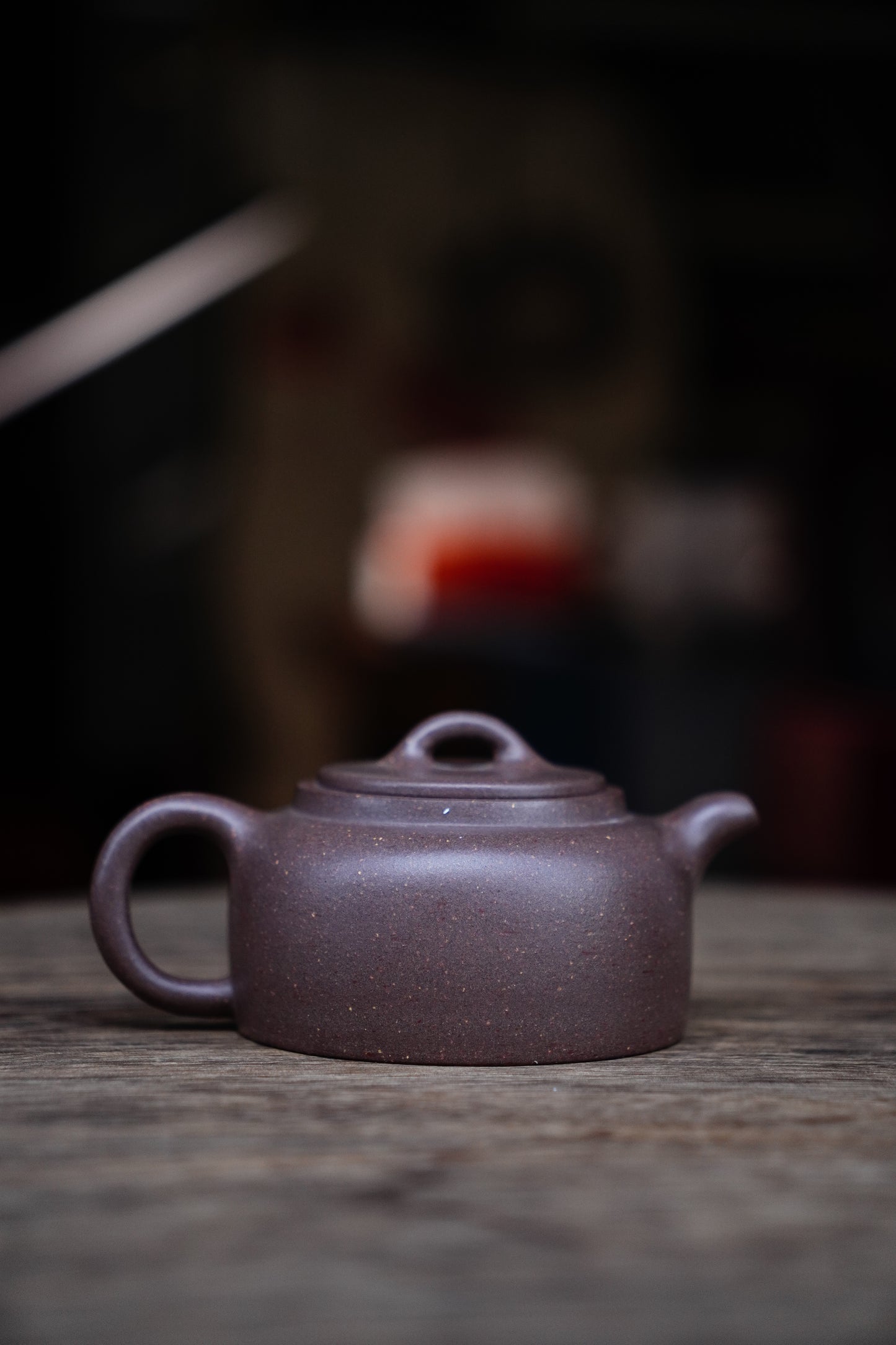 Full-Handmade Jinglan teapot, Old Duan clay, 170ml Collectible Zen Traditional Chinese Tea Art