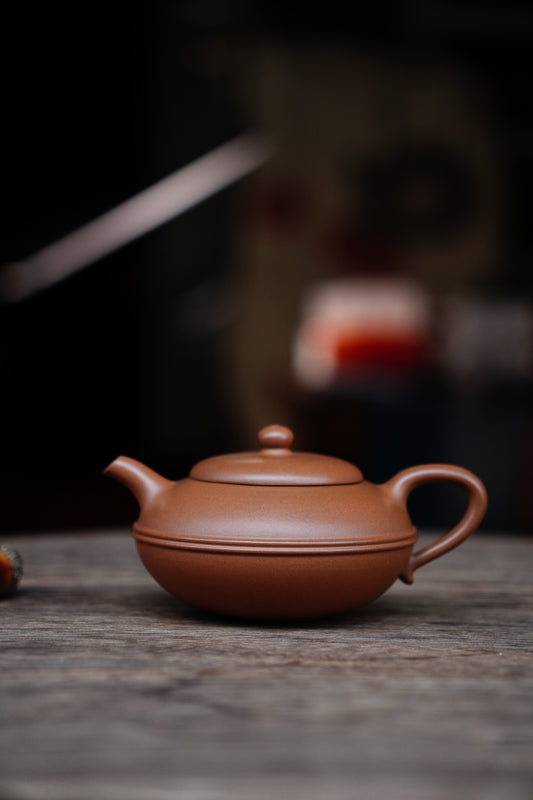 Full-Handmade Xianquan teapot, Qingpi clay, 170ml Collectible Zen Traditional Chinese Tea Art