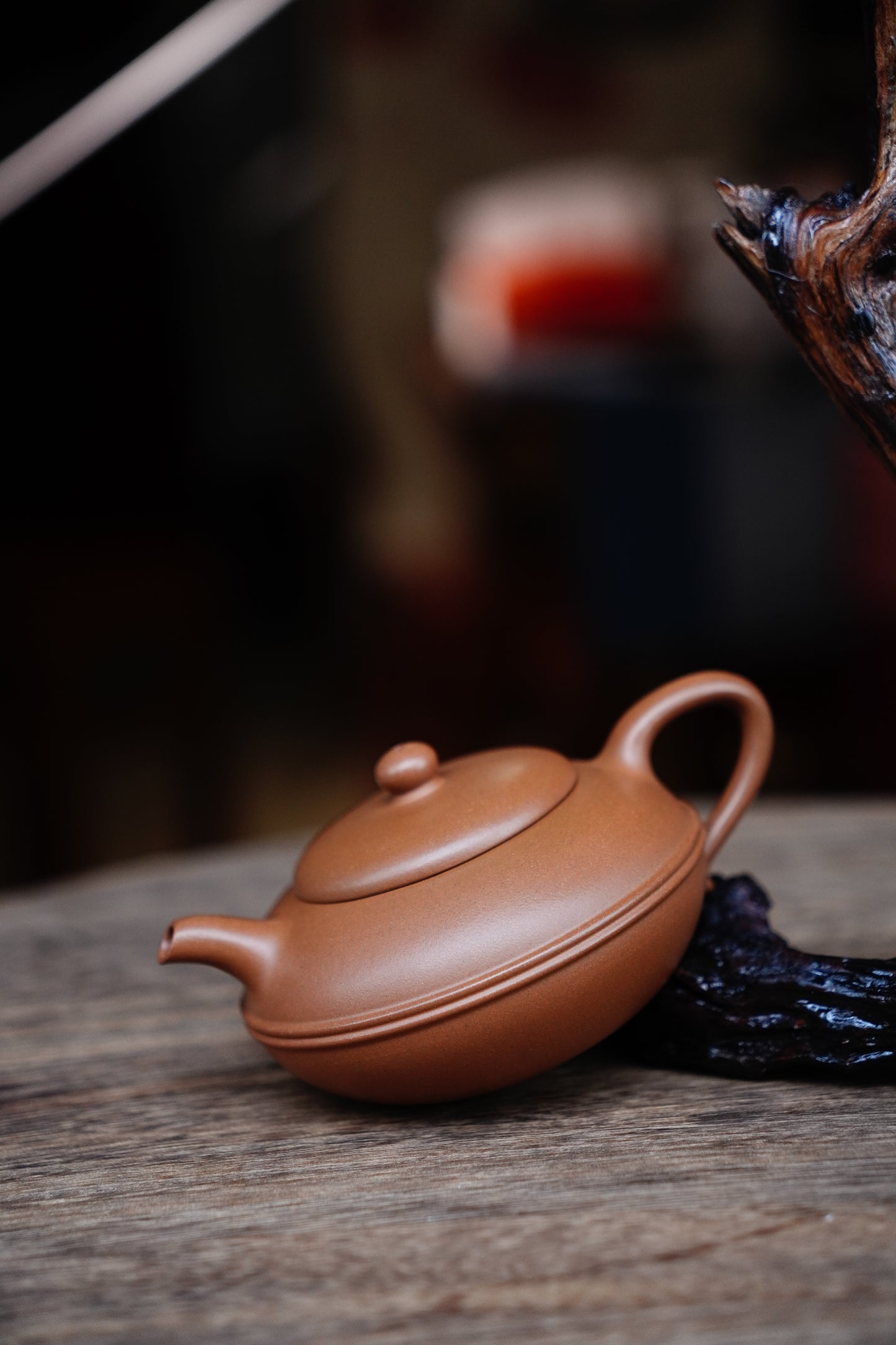 Full-Handmade Xianquan teapot, Qingpi clay, 170ml Collectible Zen Traditional Chinese Tea Art