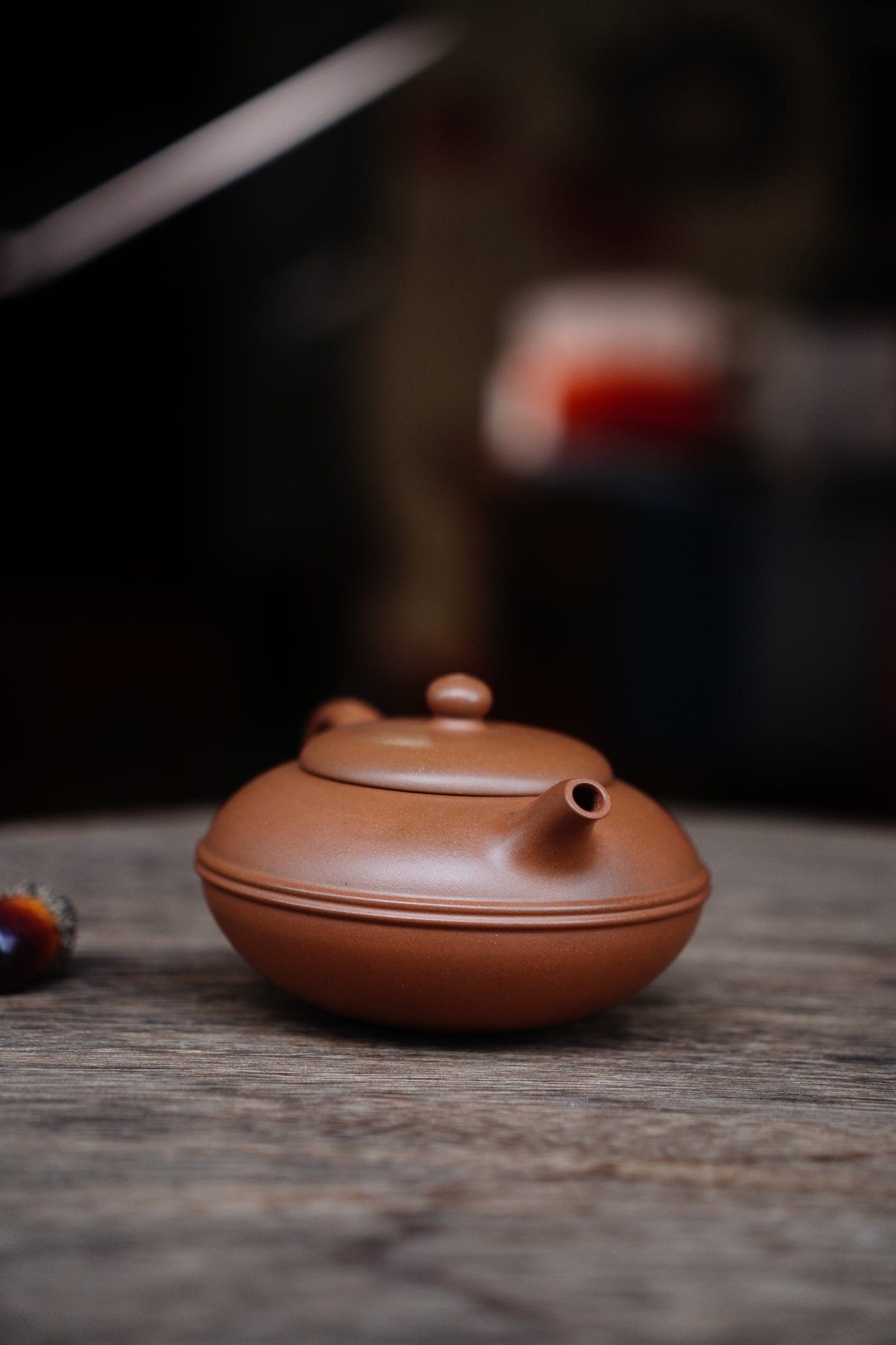 Full-Handmade Xianquan teapot, Qingpi clay, 170ml Collectible Zen Traditional Chinese Tea Art