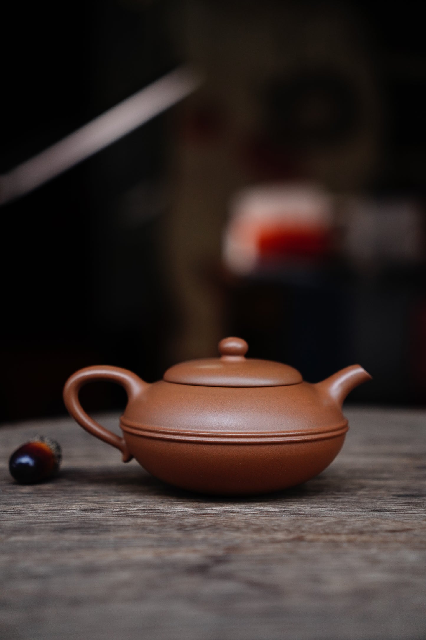 Full-Handmade Xianquan teapot, Qingpi clay, 170ml Collectible Zen Traditional Chinese Tea Art