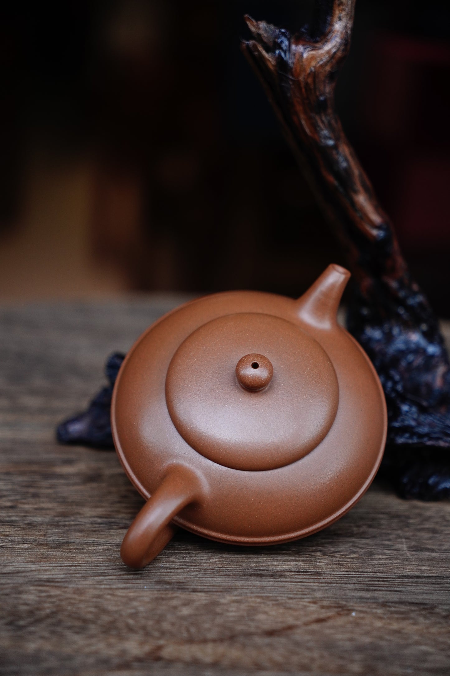 Full-Handmade Xianquan teapot, Qingpi clay, 170ml Collectible Zen Traditional Chinese Tea Art