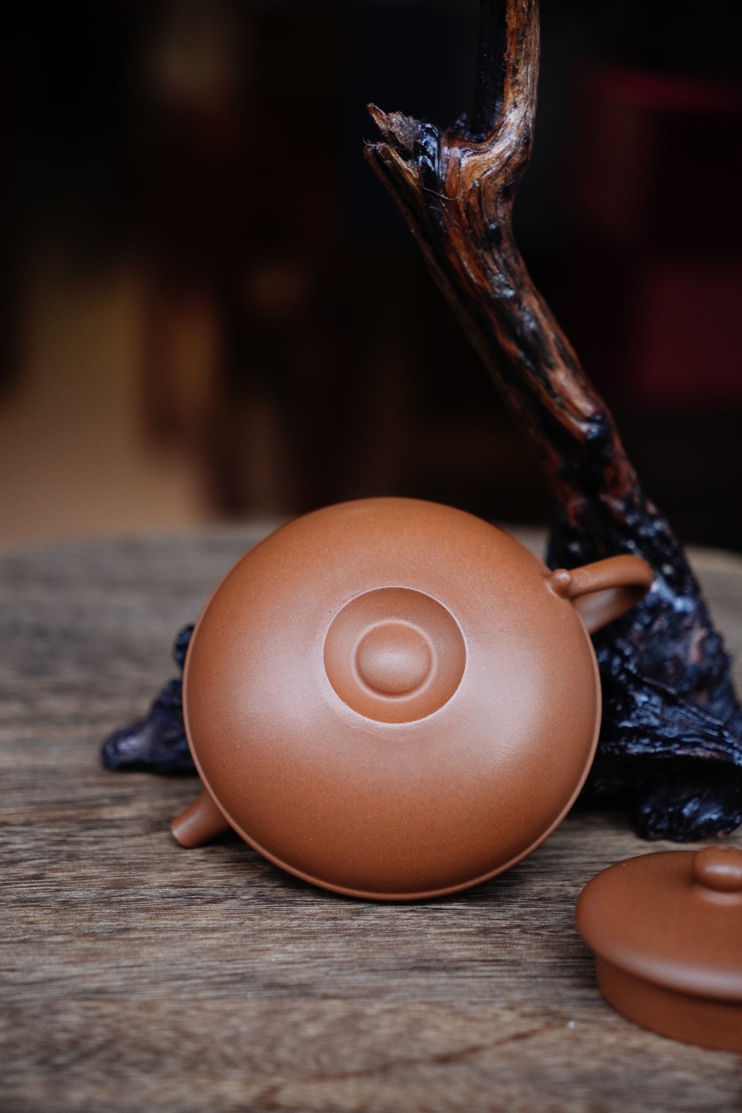 Full-Handmade Xianquan teapot, Qingpi clay, 170ml Collectible Zen Traditional Chinese Tea Art