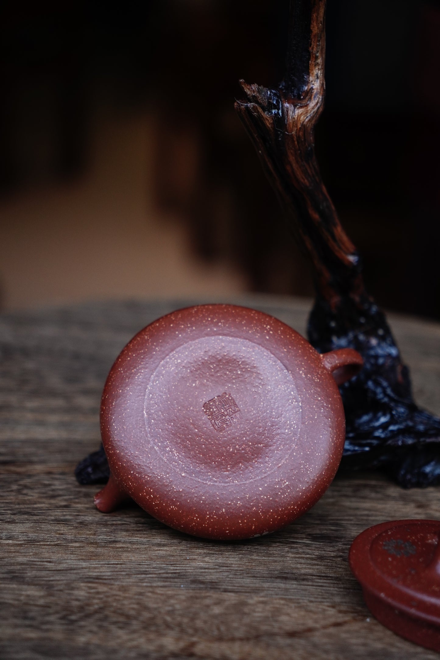 Full-Handmade Yipiao teapot, Red jiangpo clay, 130ml Collectible Zen Traditional Chinese Tea Art
