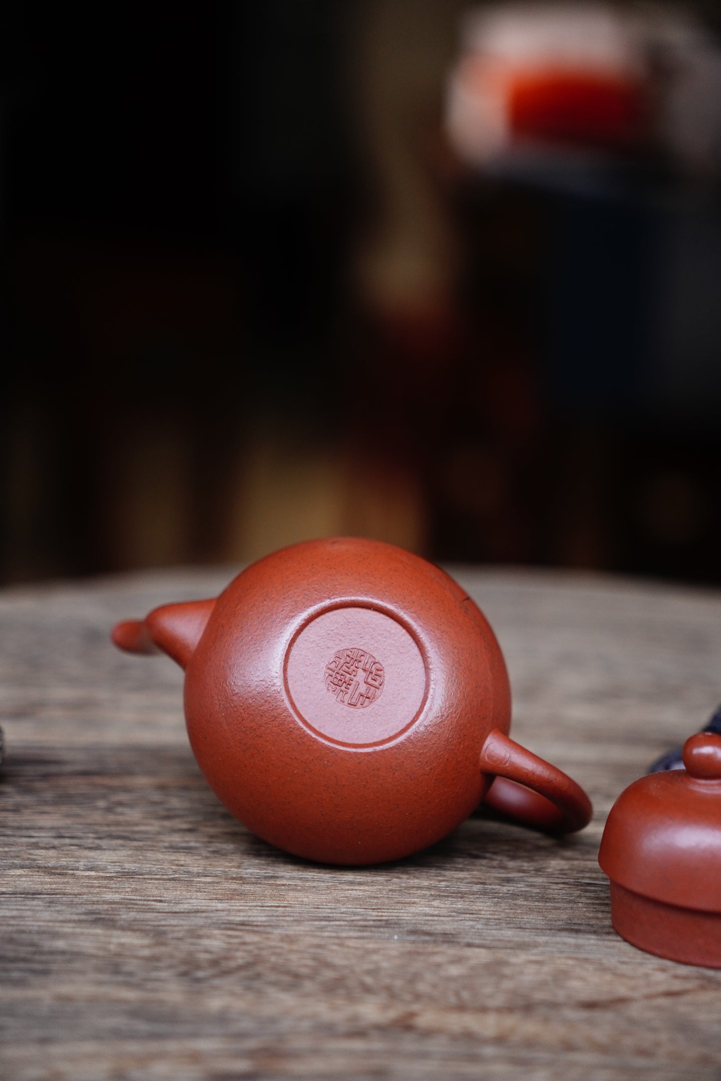 Collectible Siting Pot (Yixing Zisha Artisan) - Handcrafted Old Zhu Ni clay Teapot 130ml Full-Handmade Zen