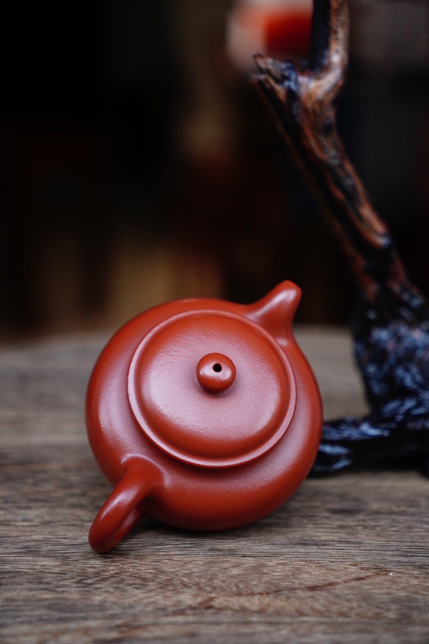 Authentic Yixing Zhuni clay Duozhi Teapot 200ml - Perfect for Oolong & Pu-erh Tea Zisha clay