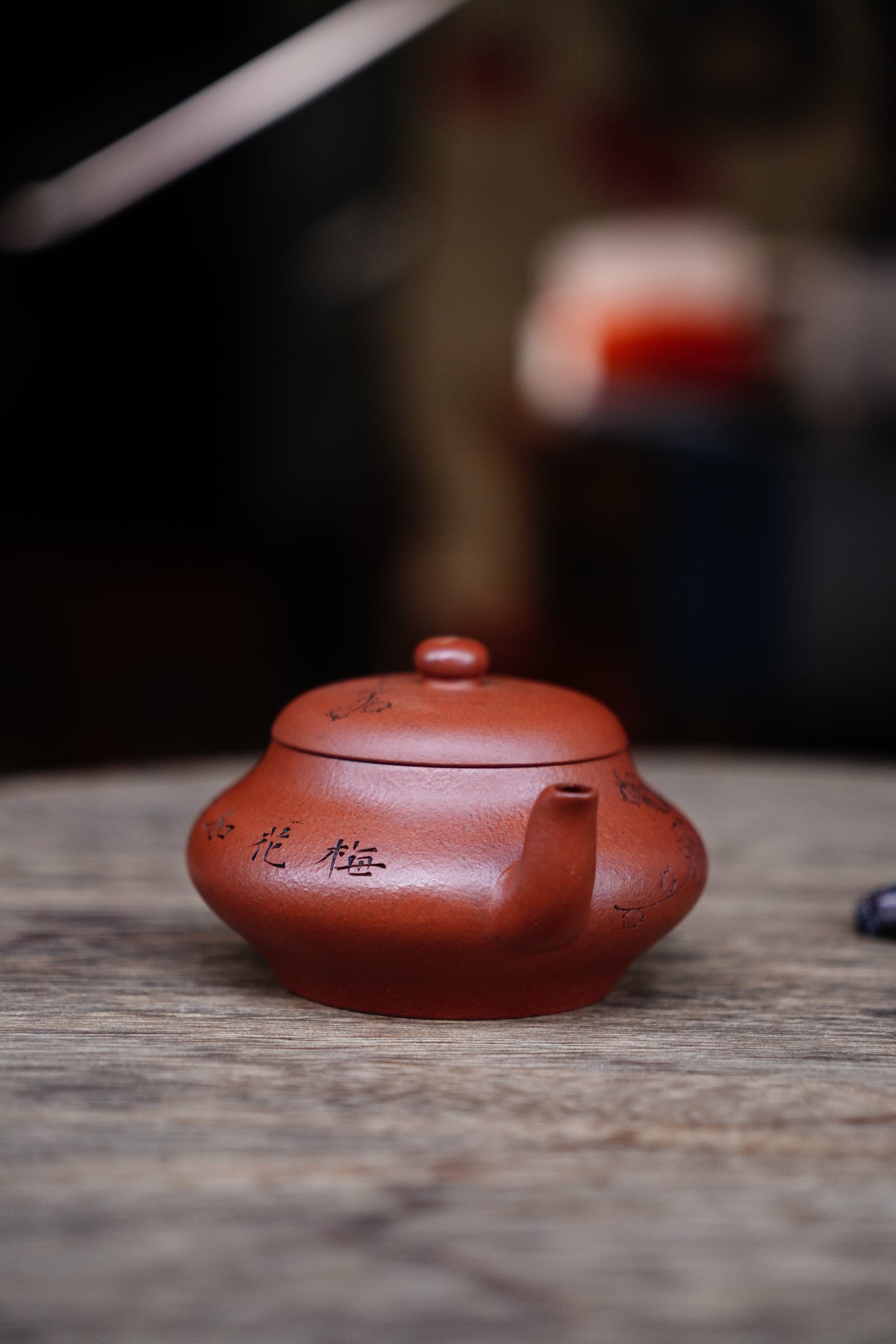 Collectible Biandeng teapot (Yixing Zisha Artisan) - Handcrafted Old Zhu Ni clay Teapot 130ml Full-Handmade Zen Premium clay