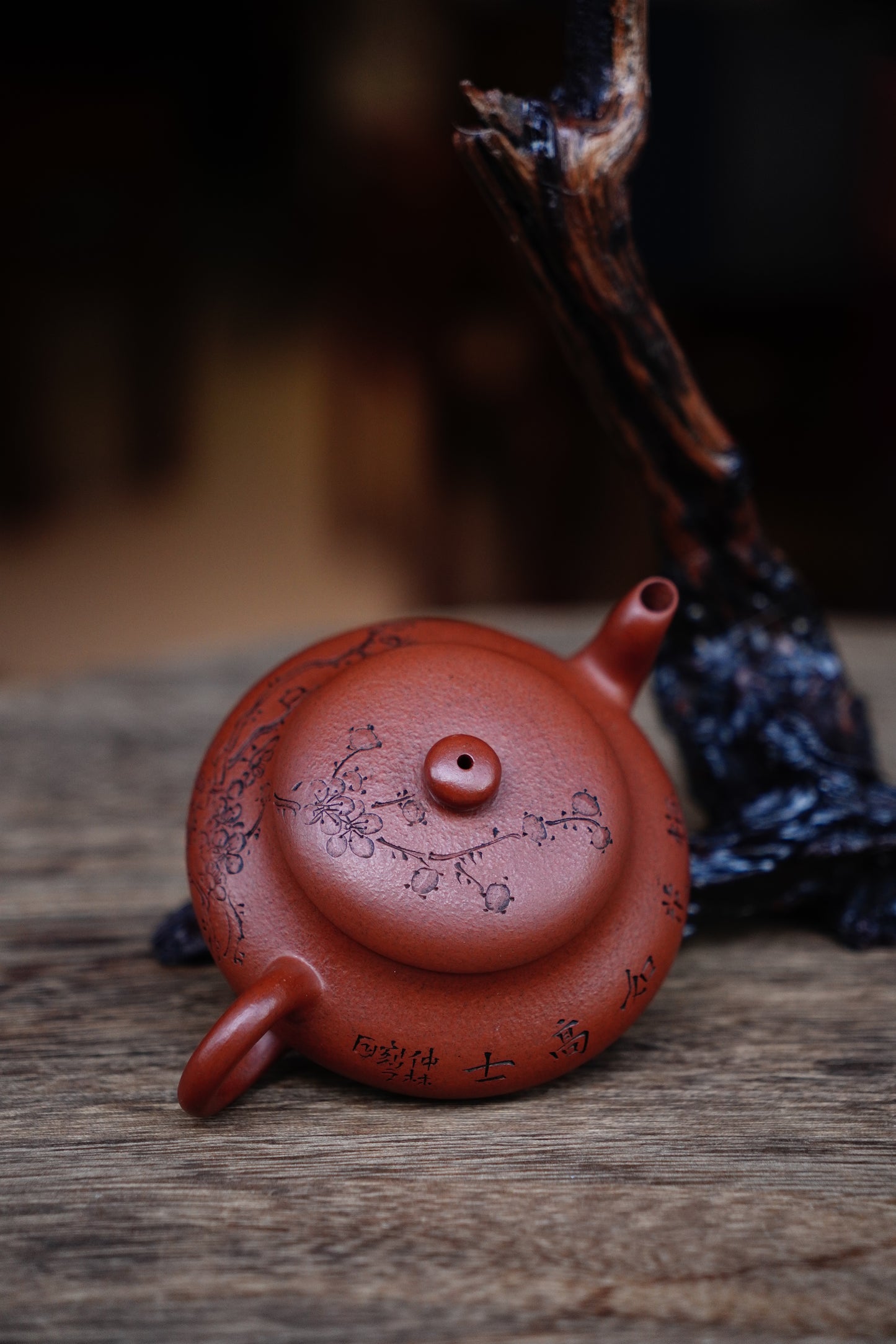 Collectible Biandeng teapot (Yixing Zisha Artisan) - Handcrafted Old Zhu Ni clay Teapot 130ml Full-Handmade Zen Premium clay