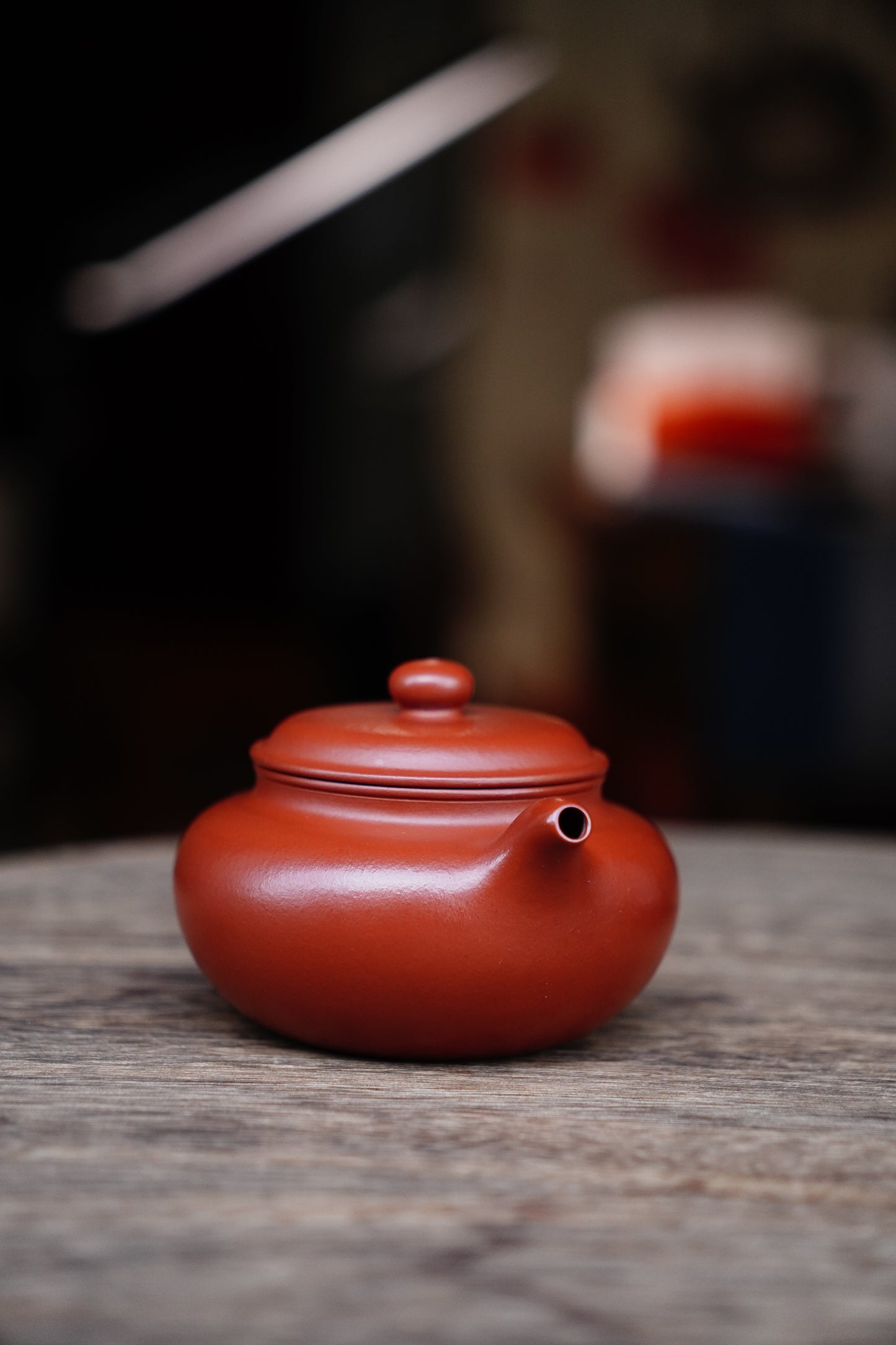 Collectible Fanggu Teapot (Yixing Zisha Artisan) - Handcrafted Old Zhu Ni clay Teapot 200ml Full-Handmade Zen Premium clay