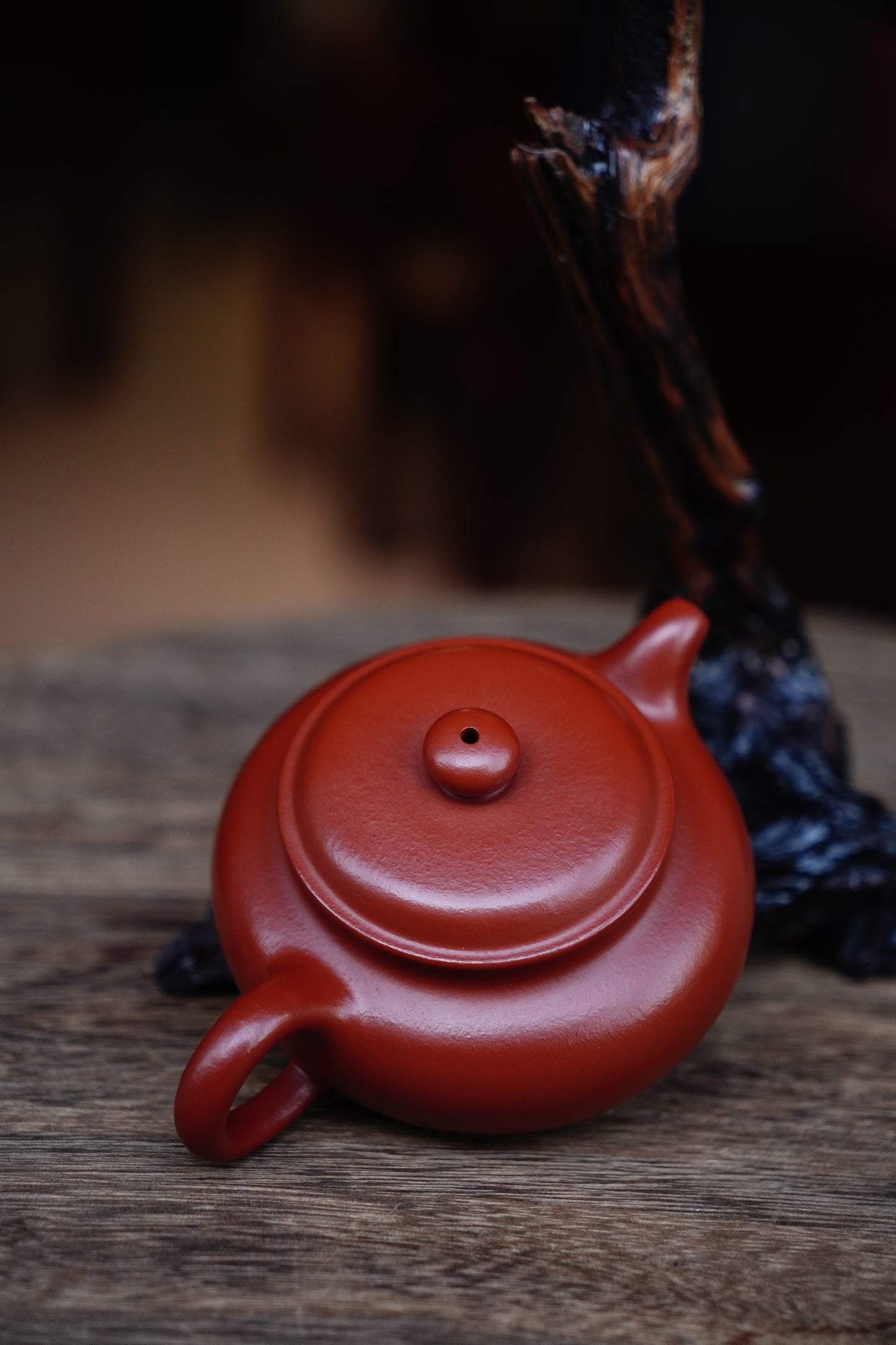 Collectible Fanggu Teapot (Yixing Zisha Artisan) - Handcrafted Old Zhu Ni clay Teapot 200ml Full-Handmade Zen Premium clay