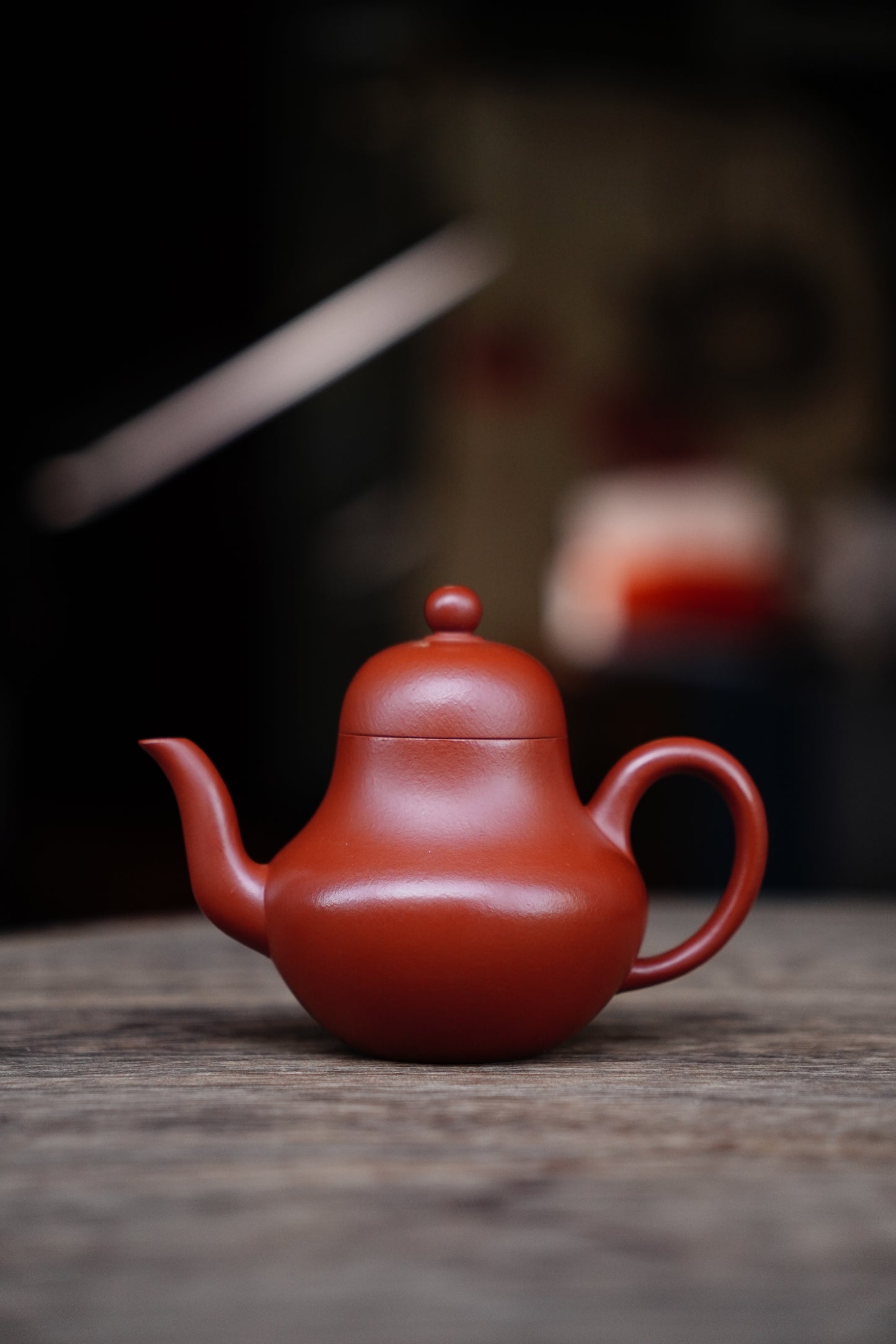 Collectible Siting Pot (Yixing Zisha Artisan) - Handcrafted Old Zhu Ni clay Teapot 130ml Full-Handmade Zen