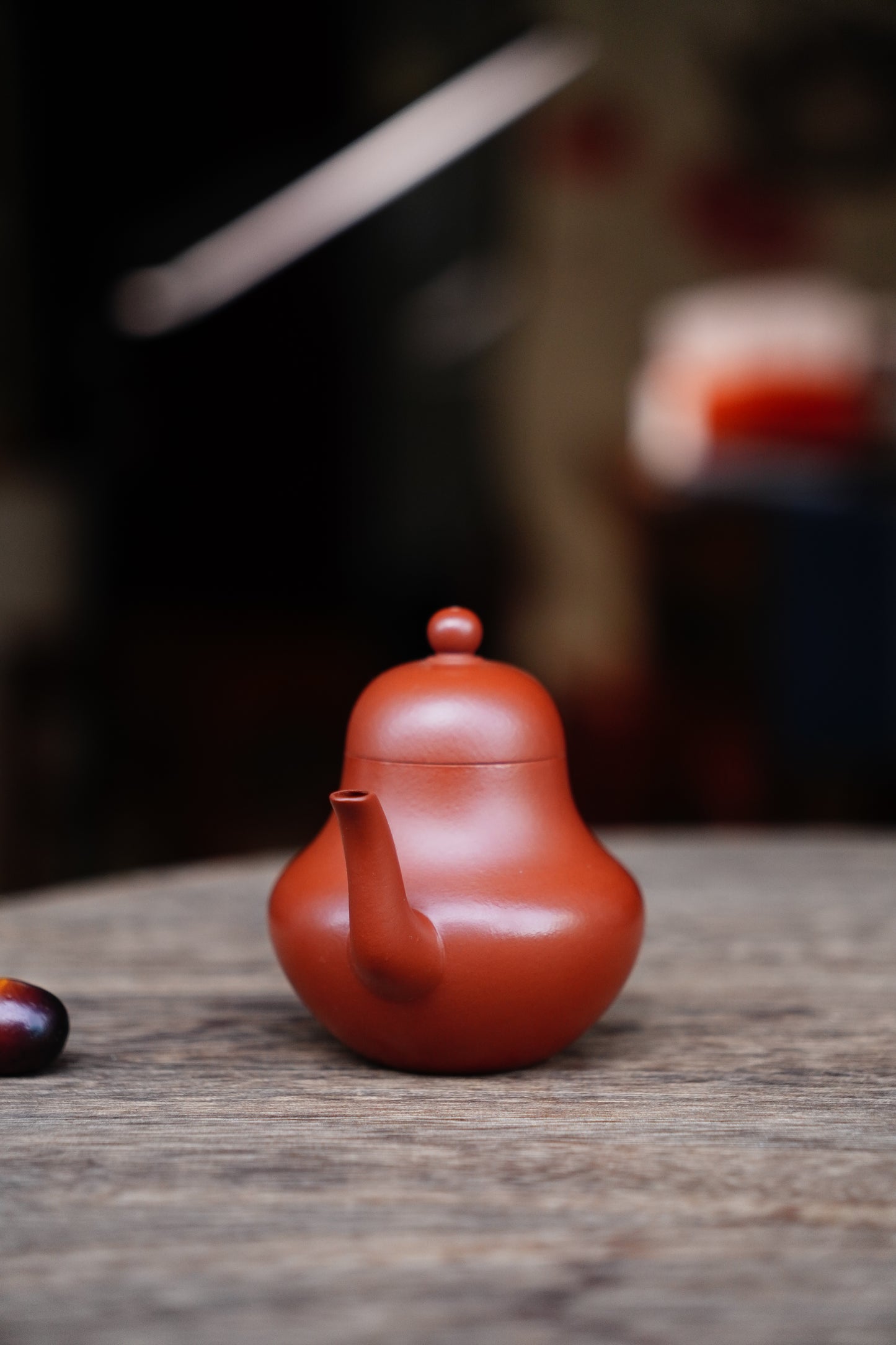 Collectible Siting Pot (Yixing Zisha Artisan) - Handcrafted Old Zhu Ni clay Teapot 130ml Full-Handmade Zen