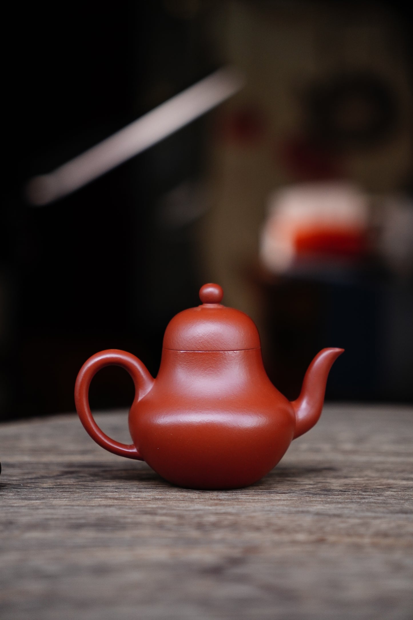 Collectible Siting Pot (Yixing Zisha Artisan) - Handcrafted Old Zhu Ni clay Teapot 130ml Full-Handmade Zen