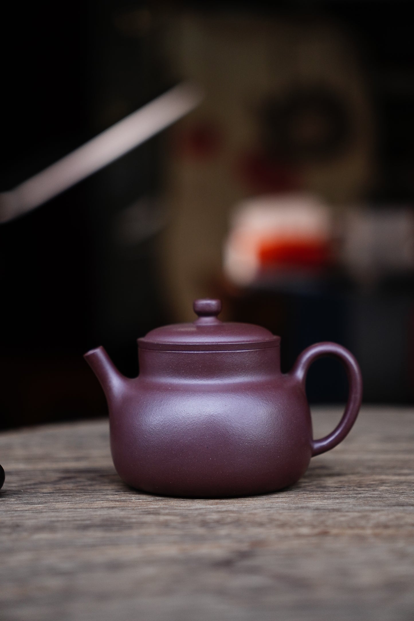 Full-Handmade Jinhui teapot, purple clay, 210ml Collectible Zen Traditional Chinese Tea Art