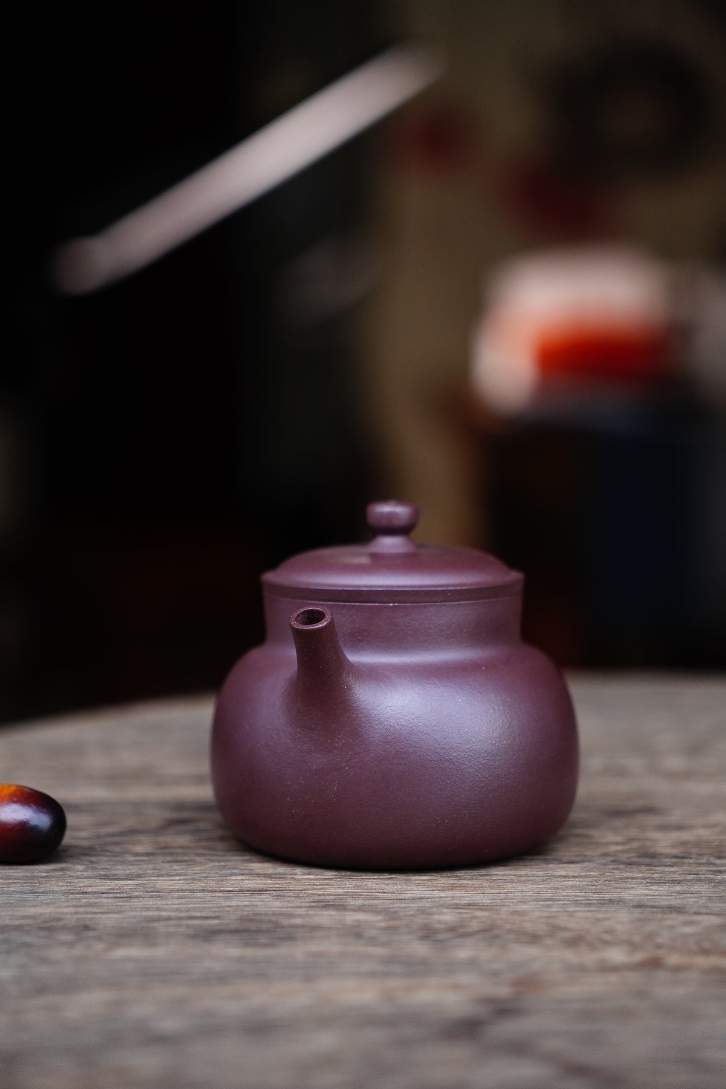 Full-Handmade Jinhui teapot, purple clay, 210ml Collectible Zen Traditional Chinese Tea Art