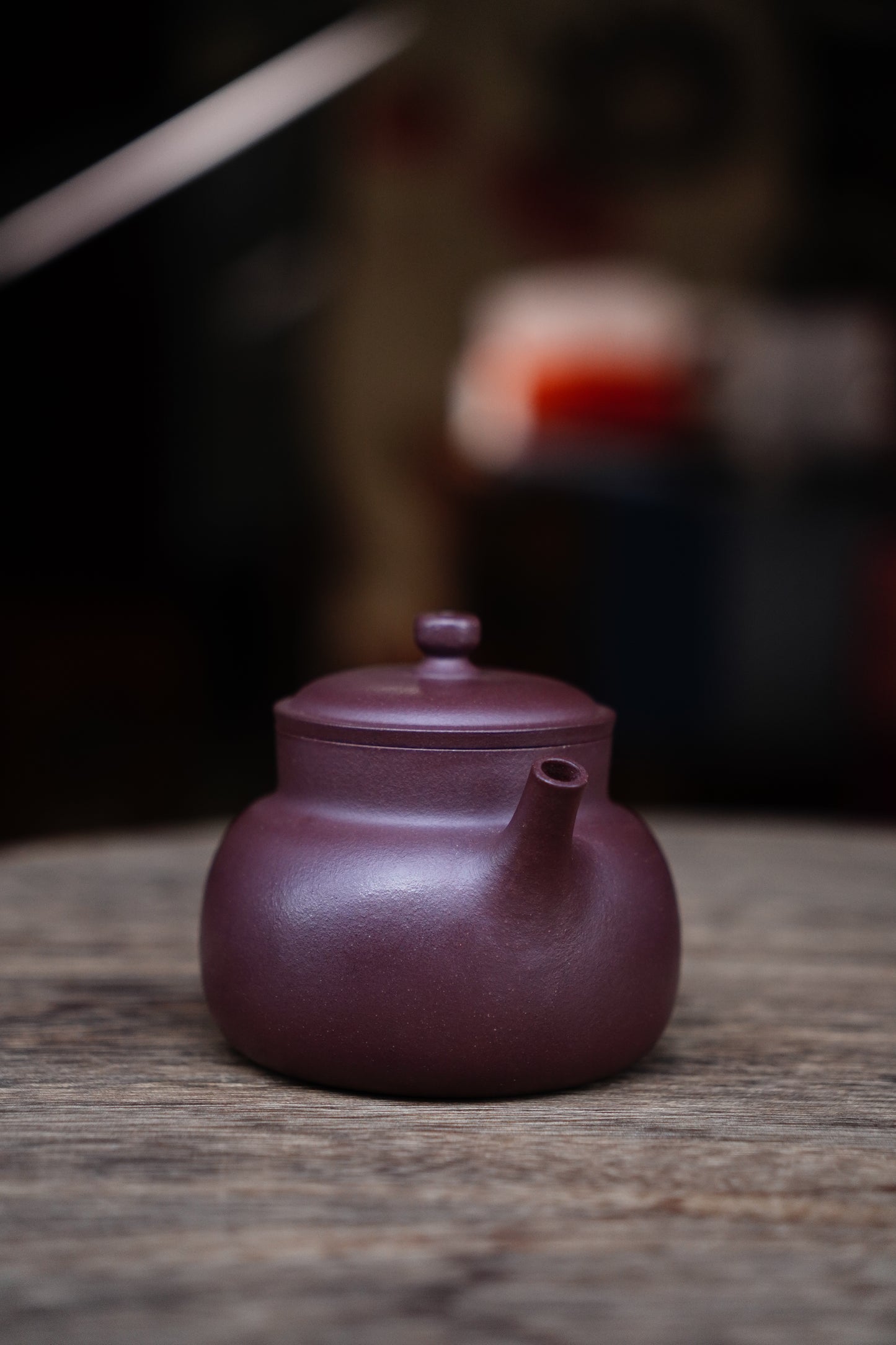 Full-Handmade Jinhui teapot, purple clay, 210ml Collectible Zen Traditional Chinese Tea Art