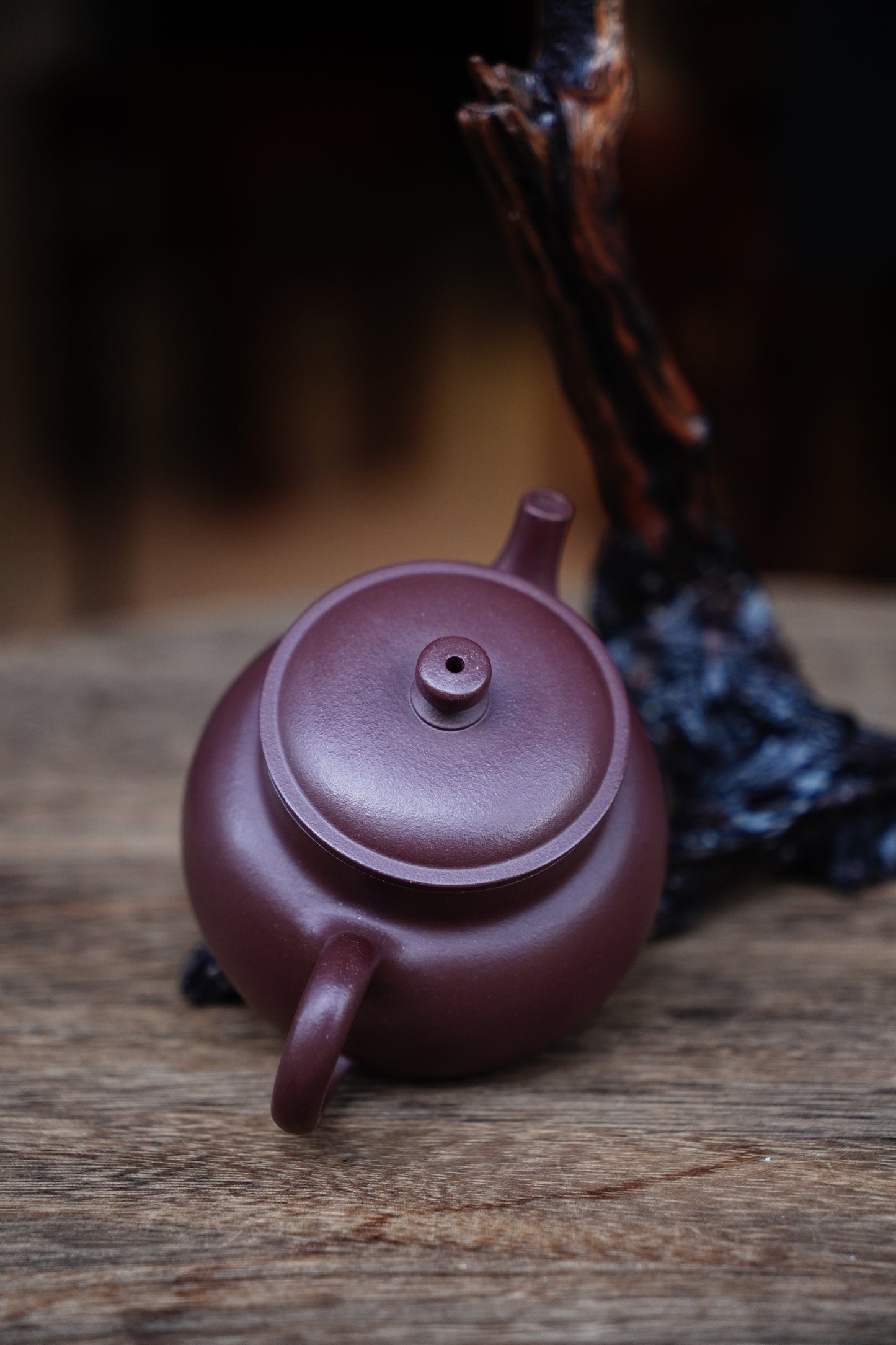 Full-Handmade Jinhui teapot, purple clay, 210ml Collectible Zen Traditional Chinese Tea Art